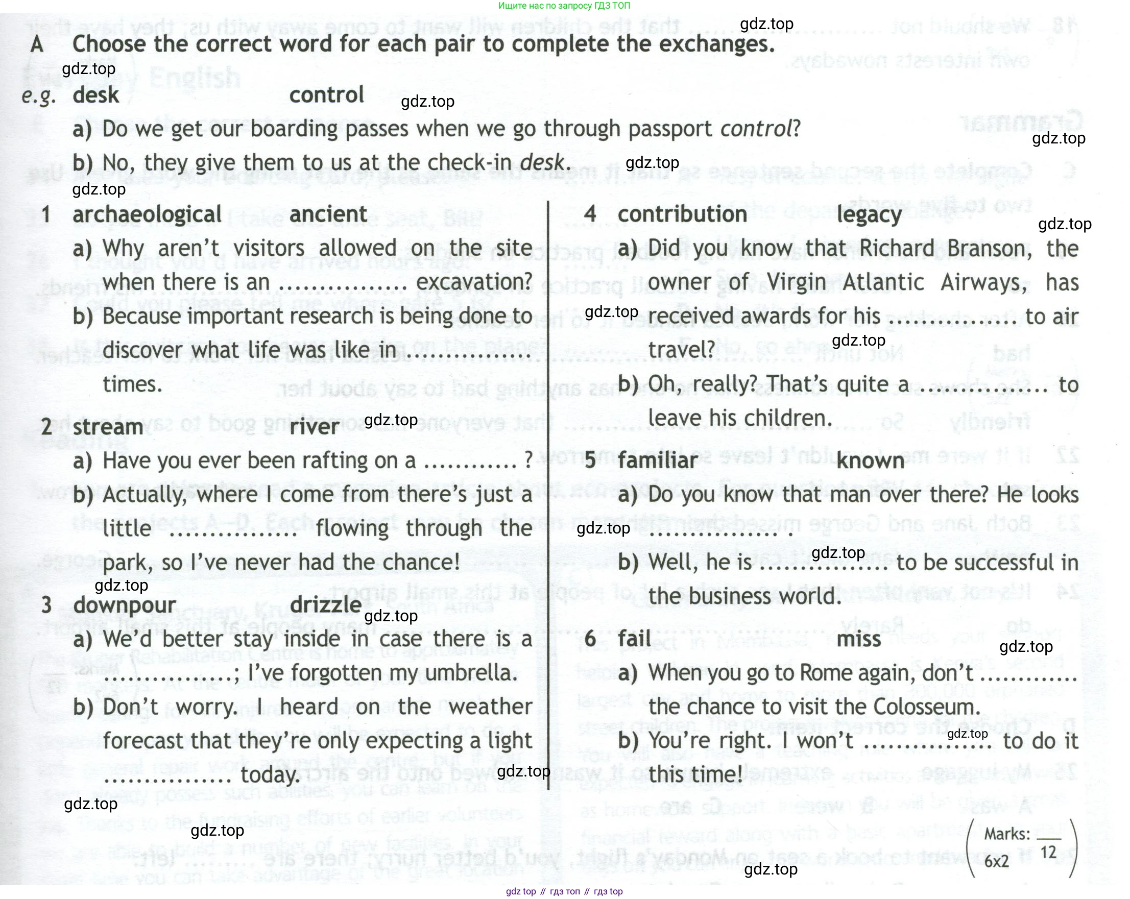 ГДЗ Английский язык (english), 11 класс контрольные задания (test booklet), авторы: Афанасьева Ольга Васильевна (Afanasyeva Olga), Дули Дженни (Dooley Jenny), Михеева Ирина Владимировна (Mikheeva Irina), Эванс Вирджиния (Evans Virginia), издательство Просвещение, Москва, 2019, сиреневого цвета, страница 43, номер 1, Условие