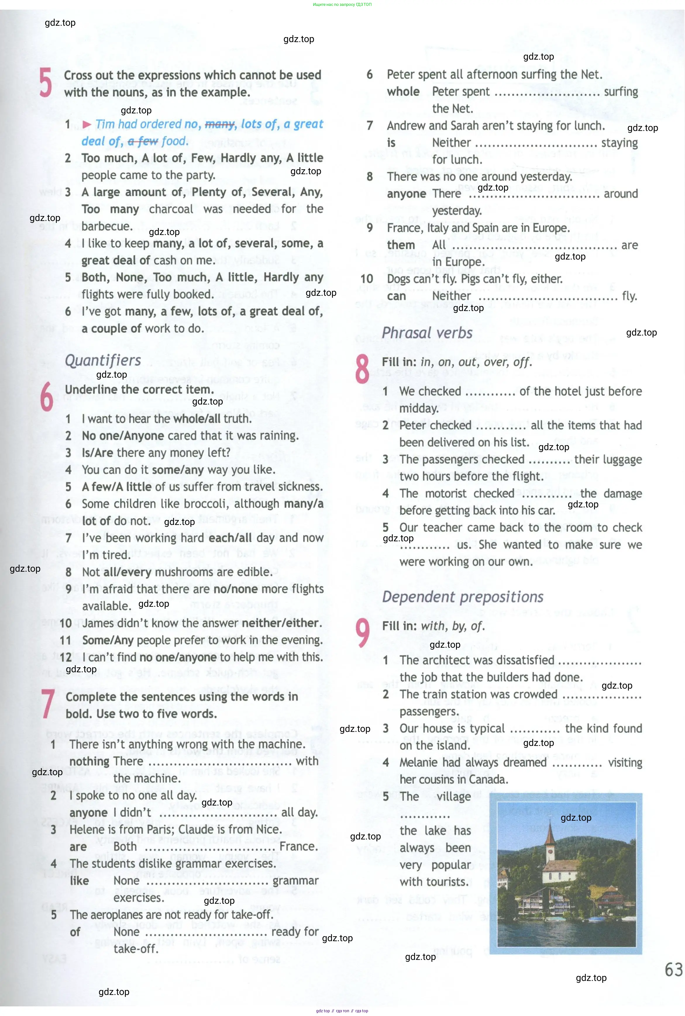 ГДЗ Английский язык (english), 11 класс Рабочая тетрадь (workbook), авторы: Афанасьева Ольга Васильевна (Afanasyeva Olga), Дули Дженни (Dooley Jenny), Михеева Ирина Владимировна (Mikheeva Irina), Оби Боб (Obee Bob), Эванс Вирджиния (Evans Virginia), издательство Просвещение, Москва, 2019, белого цвета, страница 63