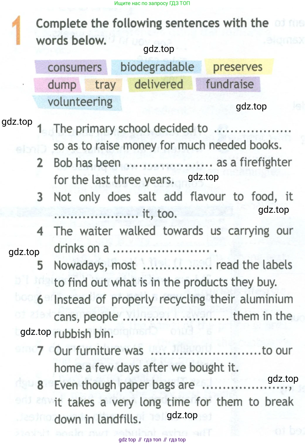 ГДЗ Английский язык (english), 11 класс Рабочая тетрадь (workbook), авторы: Афанасьева Ольга Васильевна (Afanasyeva Olga), Дули Дженни (Dooley Jenny), Михеева Ирина Владимировна (Mikheeva Irina), Оби Боб (Obee Bob), Эванс Вирджиния (Evans Virginia), издательство Просвещение, Москва, 2019, белого цвета, страница 18, номер 1, Условие