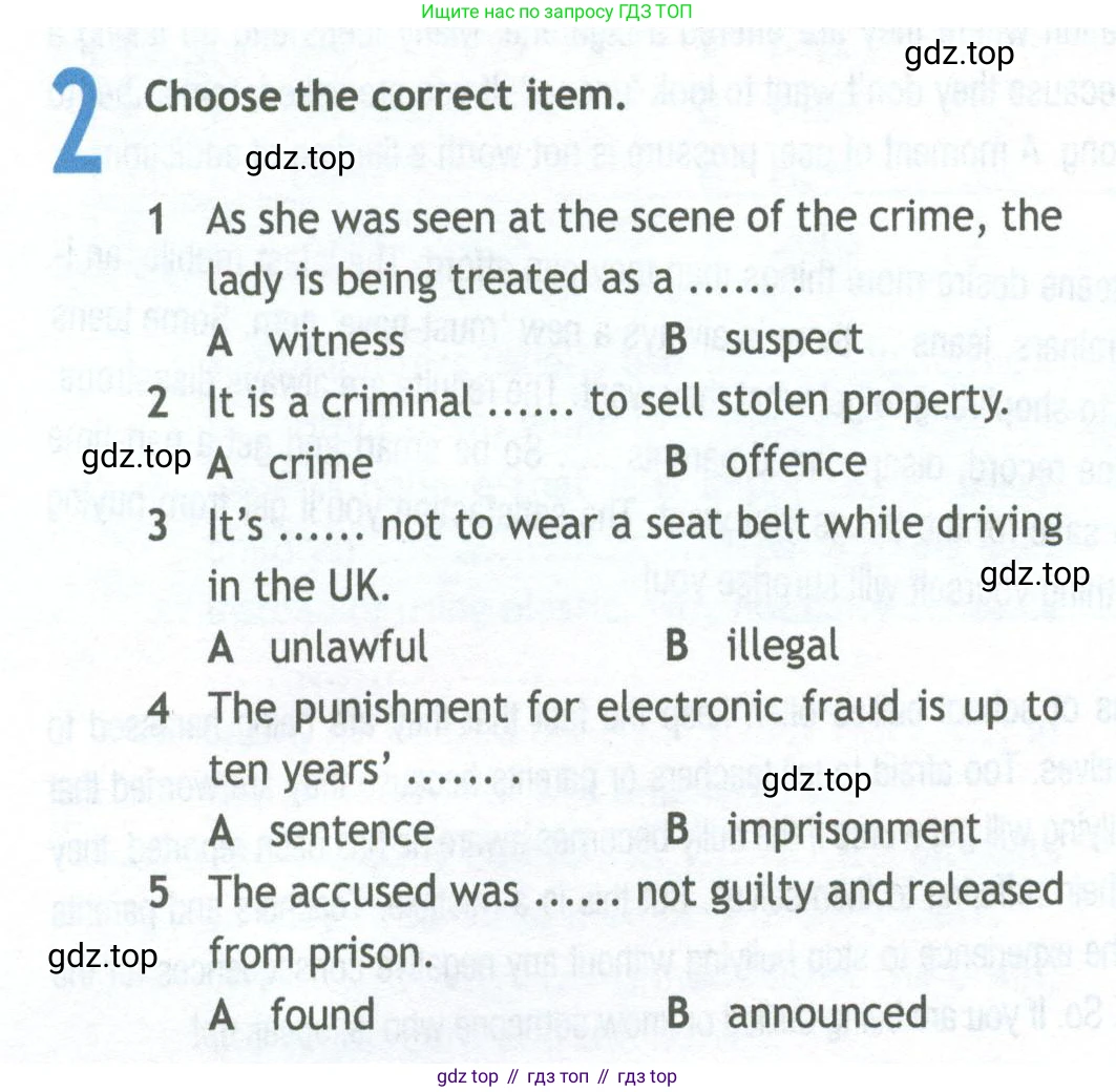Английский язык (english), 11 класс Рабочая тетрадь (workbook), авторы: Афанасьева Ольга Васильевна (Afanasyeva Olga), Дули Дженни (Dooley Jenny), Михеева Ирина Владимировна (Mikheeva Irina), Оби Боб (Obee Bob), Эванс Вирджиния (Evans Virginia), издательство Просвещение, Москва, 2019, белого цвета, страница 20, номер 2, Условие