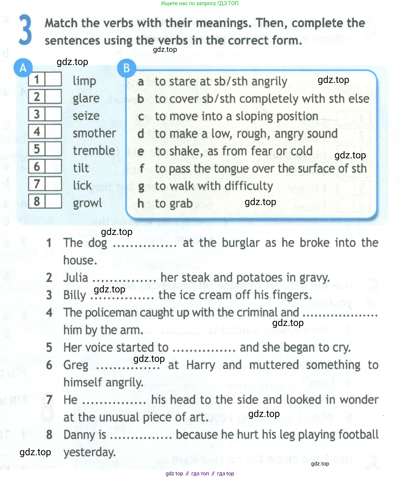 Английский язык (english), 11 класс Рабочая тетрадь (workbook), авторы: Афанасьева Ольга Васильевна (Afanasyeva Olga), Дули Дженни (Dooley Jenny), Михеева Ирина Владимировна (Mikheeva Irina), Оби Боб (Obee Bob), Эванс Вирджиния (Evans Virginia), издательство Просвещение, Москва, 2019, белого цвета, страница 24, номер 3, Условие