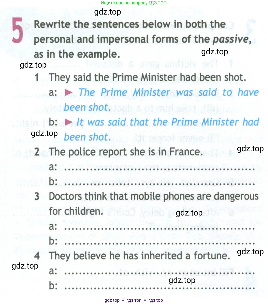 ГДЗ Английский язык (english), 11 класс Рабочая тетрадь (workbook), авторы: Афанасьева Ольга Васильевна (Afanasyeva Olga), Дули Дженни (Dooley Jenny), Михеева Ирина Владимировна (Mikheeva Irina), Оби Боб (Obee Bob), Эванс Вирджиния (Evans Virginia), издательство Просвещение, Москва, 2019, белого цвета, страница 31, номер 5, Условие