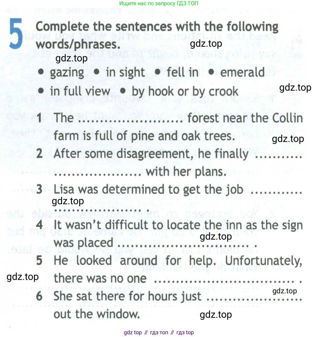 Английский язык (english), 11 класс Рабочая тетрадь (workbook), авторы: Афанасьева Ольга Васильевна (Afanasyeva Olga), Дули Дженни (Dooley Jenny), Михеева Ирина Владимировна (Mikheeva Irina), Оби Боб (Obee Bob), Эванс Вирджиния (Evans Virginia), издательство Просвещение, Москва, 2019, белого цвета, страница 40, номер 5, Условие