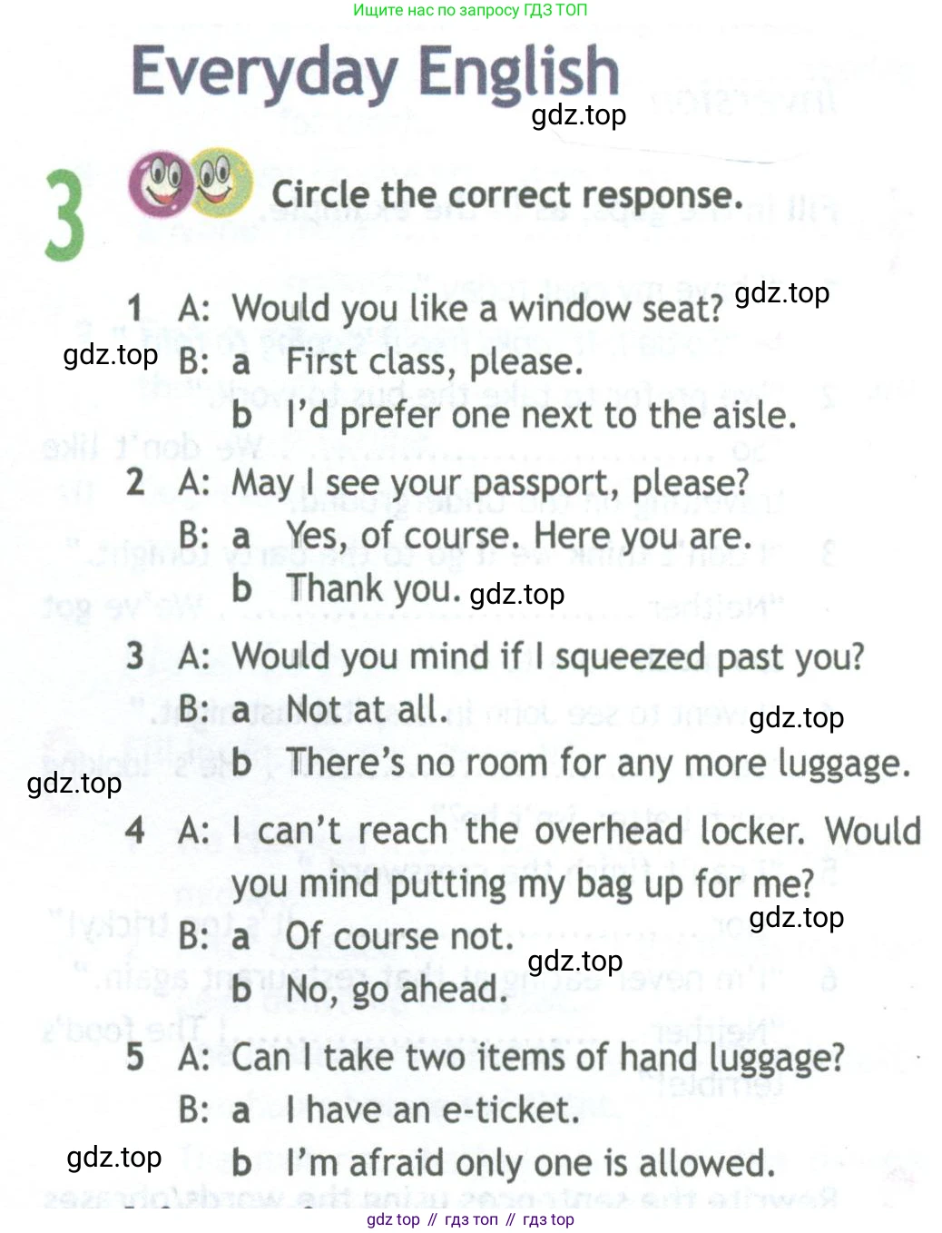ГДЗ Английский язык (english), 11 класс Рабочая тетрадь (workbook), авторы: Афанасьева Ольга Васильевна (Afanasyeva Olga), Дули Дженни (Dooley Jenny), Михеева Ирина Владимировна (Mikheeva Irina), Оби Боб (Obee Bob), Эванс Вирджиния (Evans Virginia), издательство Просвещение, Москва, 2019, белого цвета, страница 61, номер 3, Условие