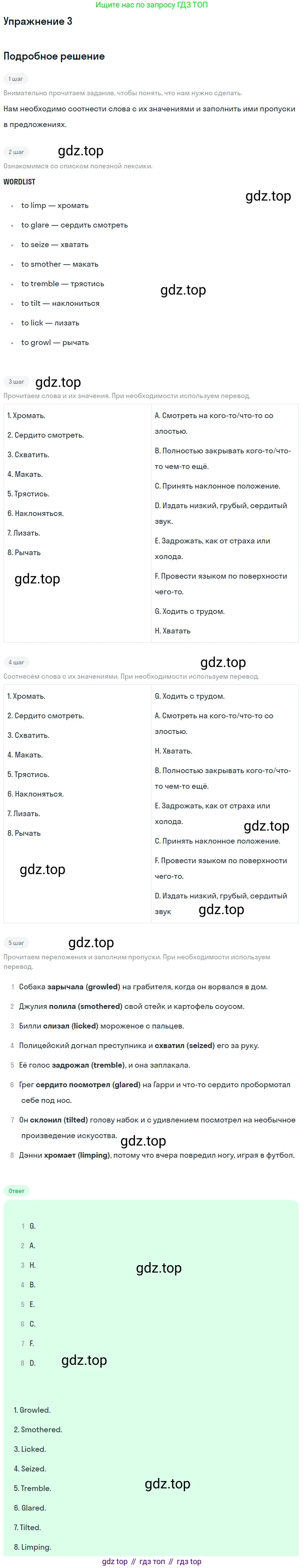 Английский язык (english), 11 класс Рабочая тетрадь (workbook), авторы: Афанасьева Ольга Васильевна (Afanasyeva Olga), Дули Дженни (Dooley Jenny), Михеева Ирина Владимировна (Mikheeva Irina), Оби Боб (Obee Bob), Эванс Вирджиния (Evans Virginia), издательство Просвещение, Москва, 2019, белого цвета, страница 24, номер 3, Решение 3
