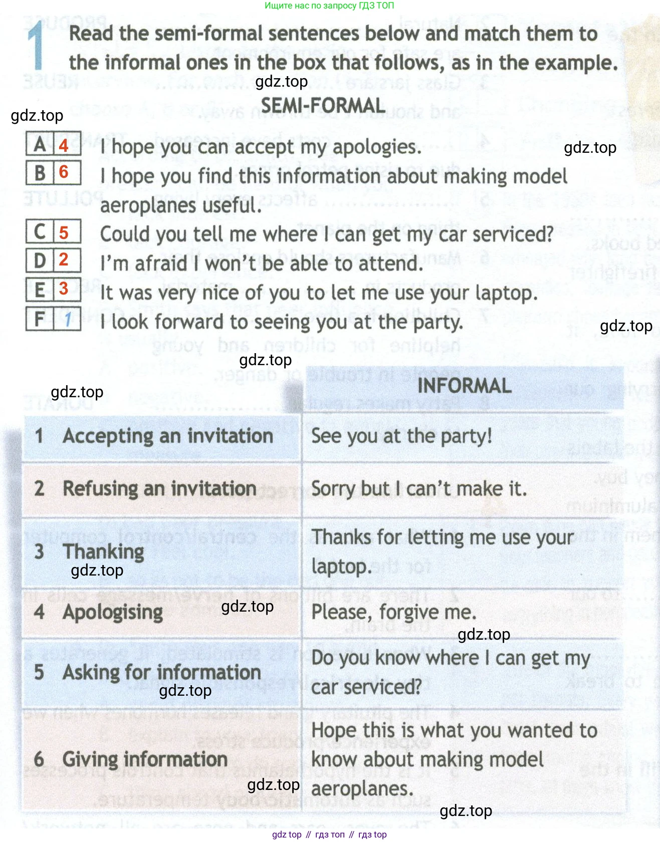 ГДЗ Английский язык (english), 11 класс Рабочая тетрадь (workbook), авторы: Афанасьева Ольга Васильевна (Afanasyeva Olga), Дули Дженни (Dooley Jenny), Михеева Ирина Владимировна (Mikheeva Irina), Оби Боб (Obee Bob), Эванс Вирджиния (Evans Virginia), издательство Просвещение, Москва, 2019, белого цвета, страница 17, номер 1, Решение 2