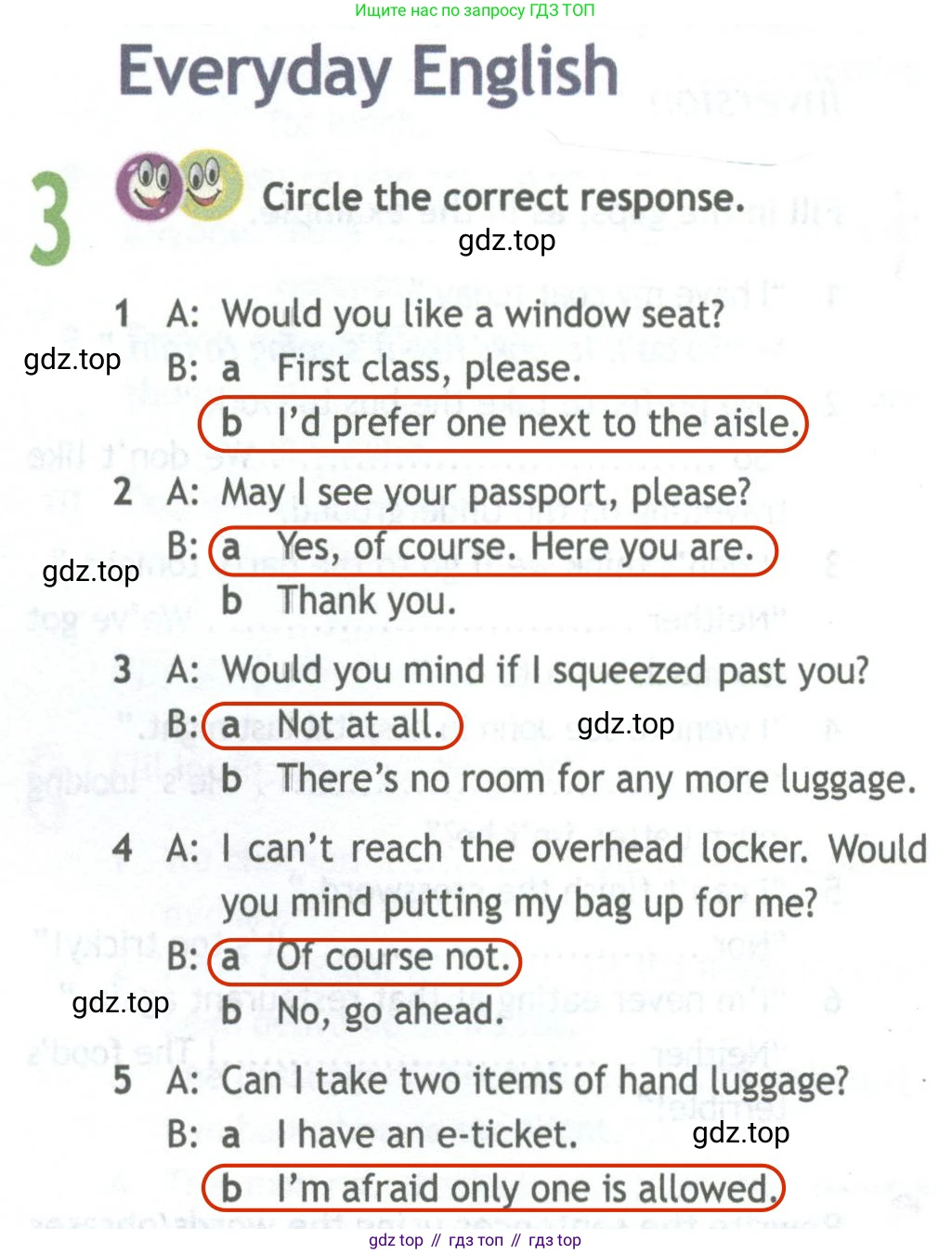 ГДЗ Английский язык (english), 11 класс Рабочая тетрадь (workbook), авторы: Афанасьева Ольга Васильевна (Afanasyeva Olga), Дули Дженни (Dooley Jenny), Михеева Ирина Владимировна (Mikheeva Irina), Оби Боб (Obee Bob), Эванс Вирджиния (Evans Virginia), издательство Просвещение, Москва, 2019, белого цвета, страница 61, номер 3, Решение 2