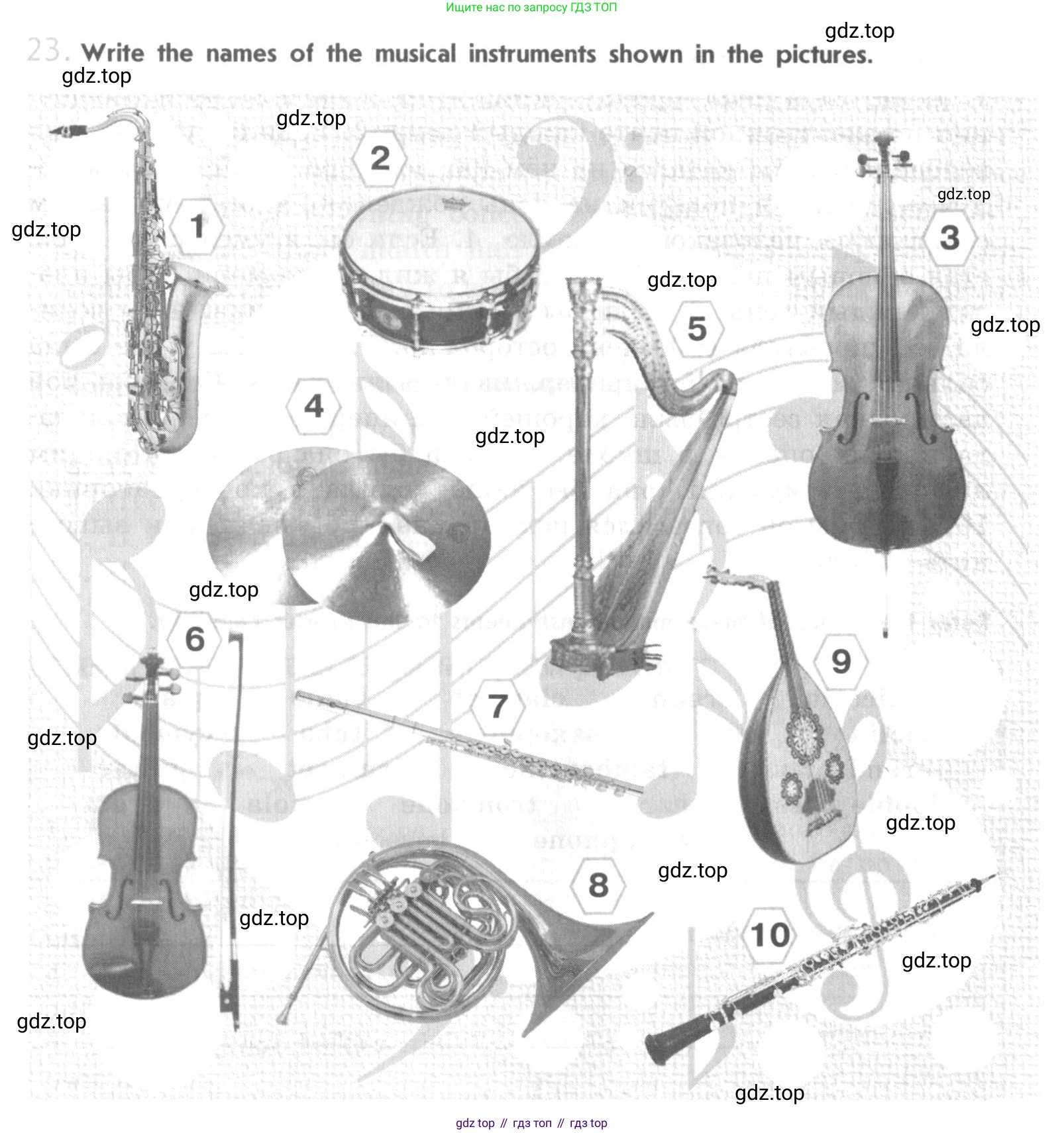 ГДЗ Английский язык (english), 11 класс рабочая тетрадь (activity book), авторы: Афанасьева Ольга Васильевна (Afanasyeva Olga), Михеева Ирина Владимировна (Mikheeva Irina), Баранова Ксения Михайловна (Baranova Ksenia), Мичугина Светлана Викторовна, издательство Просвещение, Москва, 2009, красного цвета, страница 22, номер 23, Условие