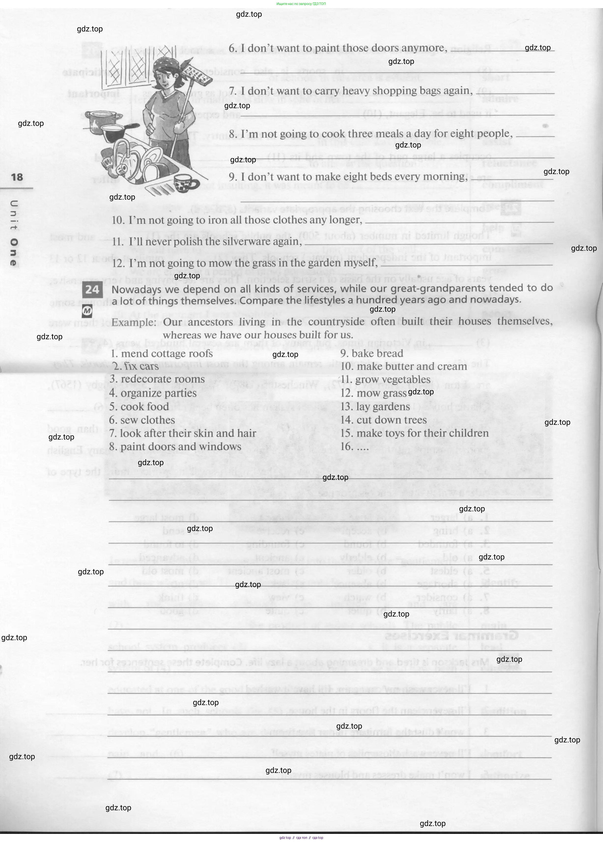 Английский язык (english), 11 класс рабочая тетрадь, авторы: Афанасьева Ольга Васильевна (Afanasyeva Olga), Михеева Ирина Владимировна (Mikheeva Irina), Баранова Ксения Михайловна (Baranova Ksenia), издательство Просвещение, Москва, 2016, белого цвета, страница 18