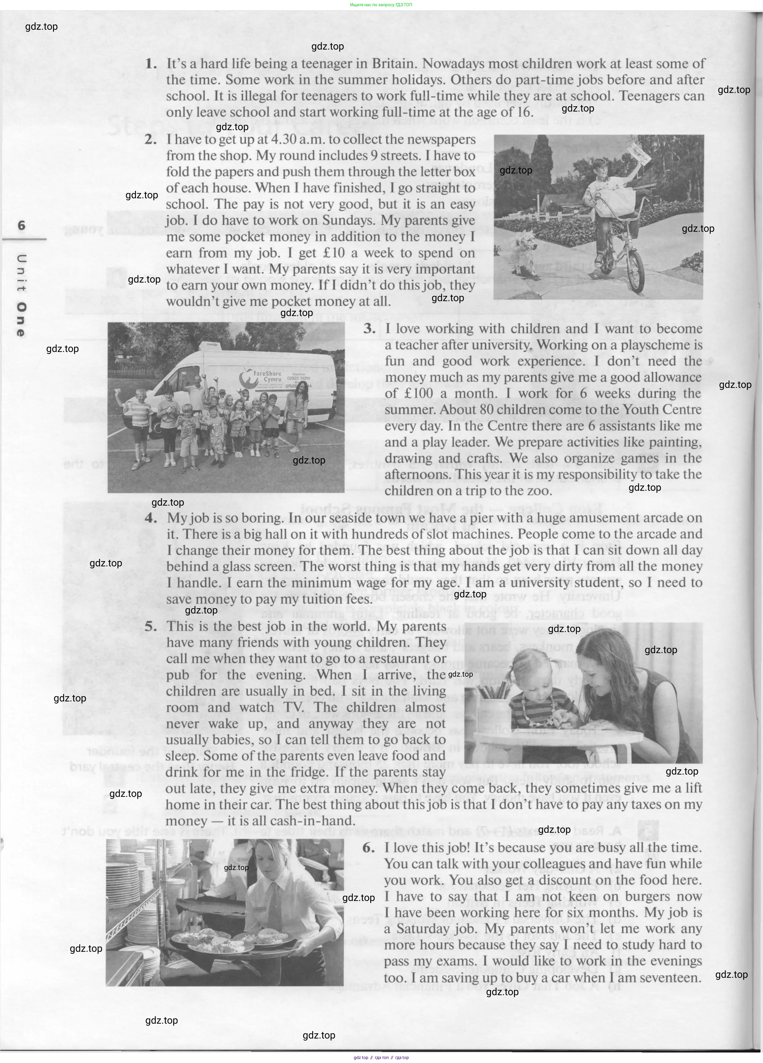 Английский язык (english), 11 класс рабочая тетрадь, авторы: Афанасьева Ольга Васильевна (Afanasyeva Olga), Михеева Ирина Владимировна (Mikheeva Irina), Баранова Ксения Михайловна (Baranova Ksenia), издательство Просвещение, Москва, 2016, белого цвета, страница 6