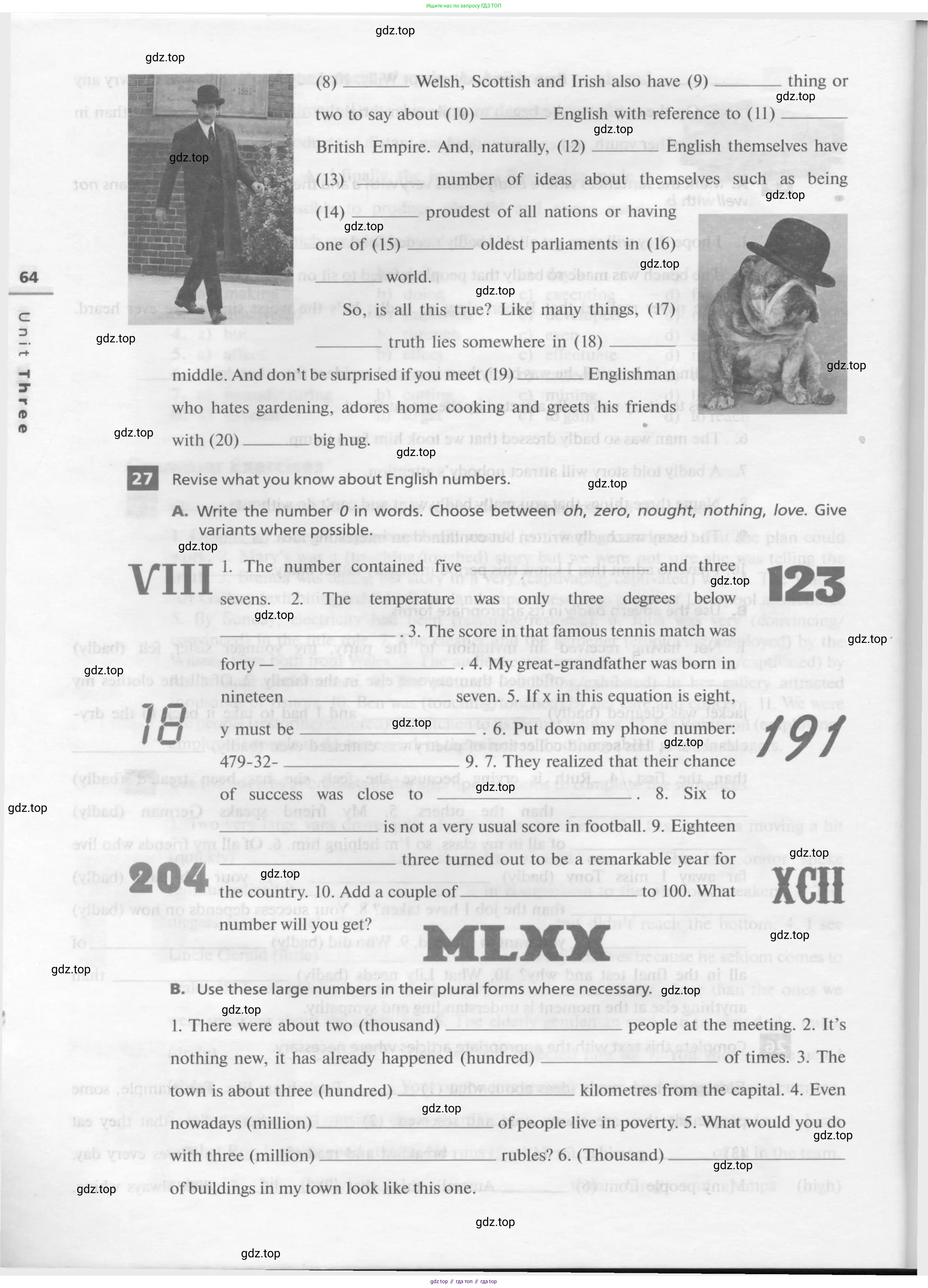 Английский язык (english), 11 класс рабочая тетрадь, авторы: Афанасьева Ольга Васильевна (Afanasyeva Olga), Михеева Ирина Владимировна (Mikheeva Irina), Баранова Ксения Михайловна (Baranova Ksenia), издательство Просвещение, Москва, 2016, белого цвета, страница 64