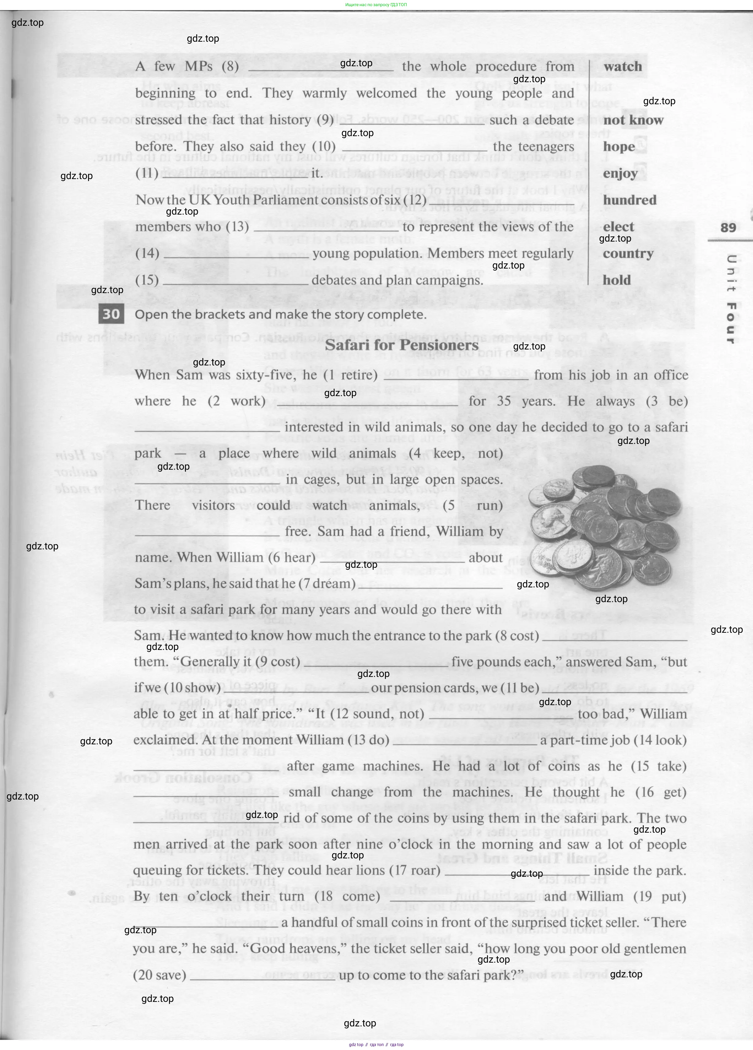 Английский язык (english), 11 класс рабочая тетрадь, авторы: Афанасьева Ольга Васильевна (Afanasyeva Olga), Михеева Ирина Владимировна (Mikheeva Irina), Баранова Ксения Михайловна (Baranova Ksenia), издательство Просвещение, Москва, 2016, белого цвета, страница 89