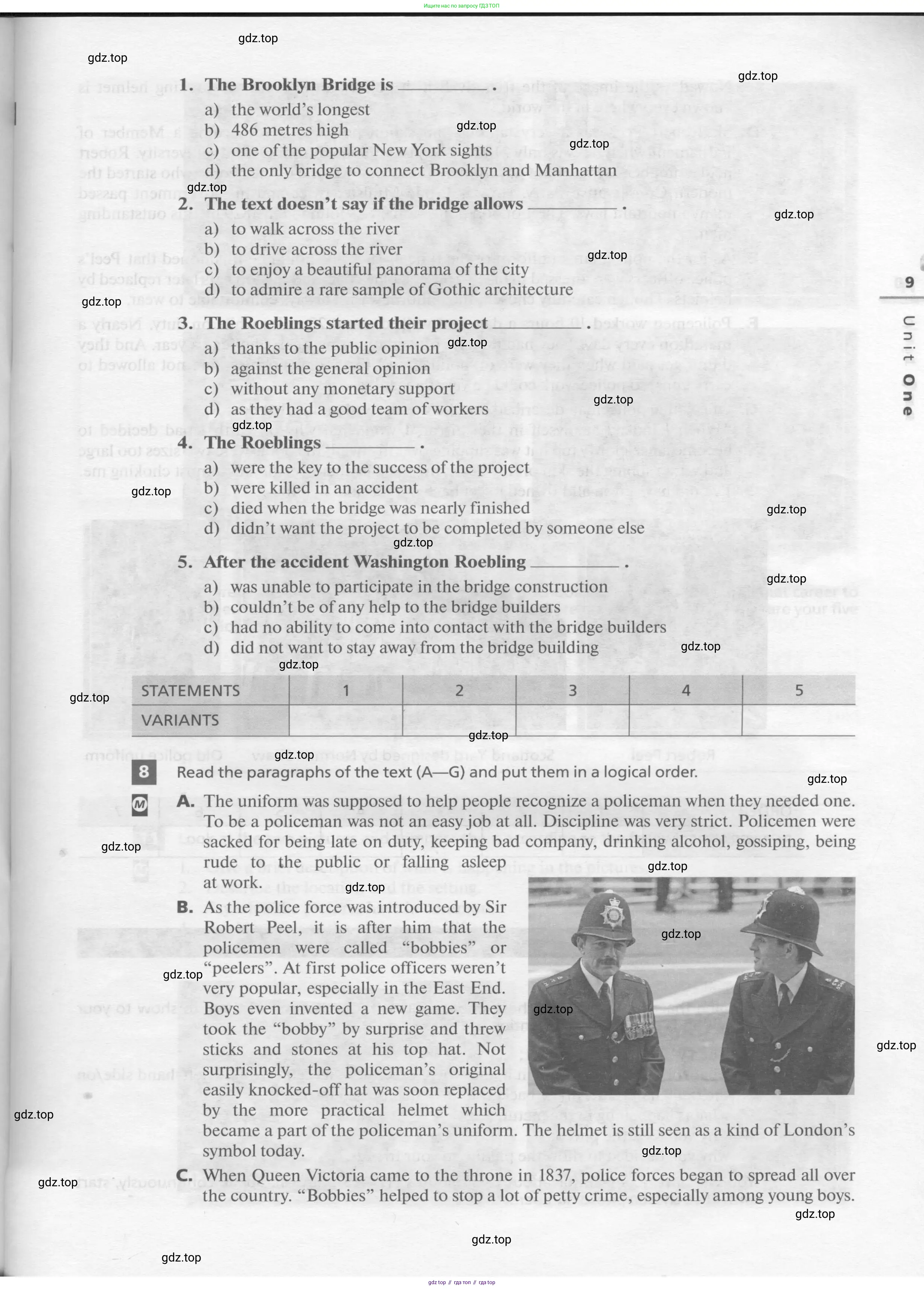 Английский язык (english), 11 класс рабочая тетрадь, авторы: Афанасьева Ольга Васильевна (Afanasyeva Olga), Михеева Ирина Владимировна (Mikheeva Irina), Баранова Ксения Михайловна (Baranova Ksenia), издательство Просвещение, Москва, 2016, белого цвета, страница 9