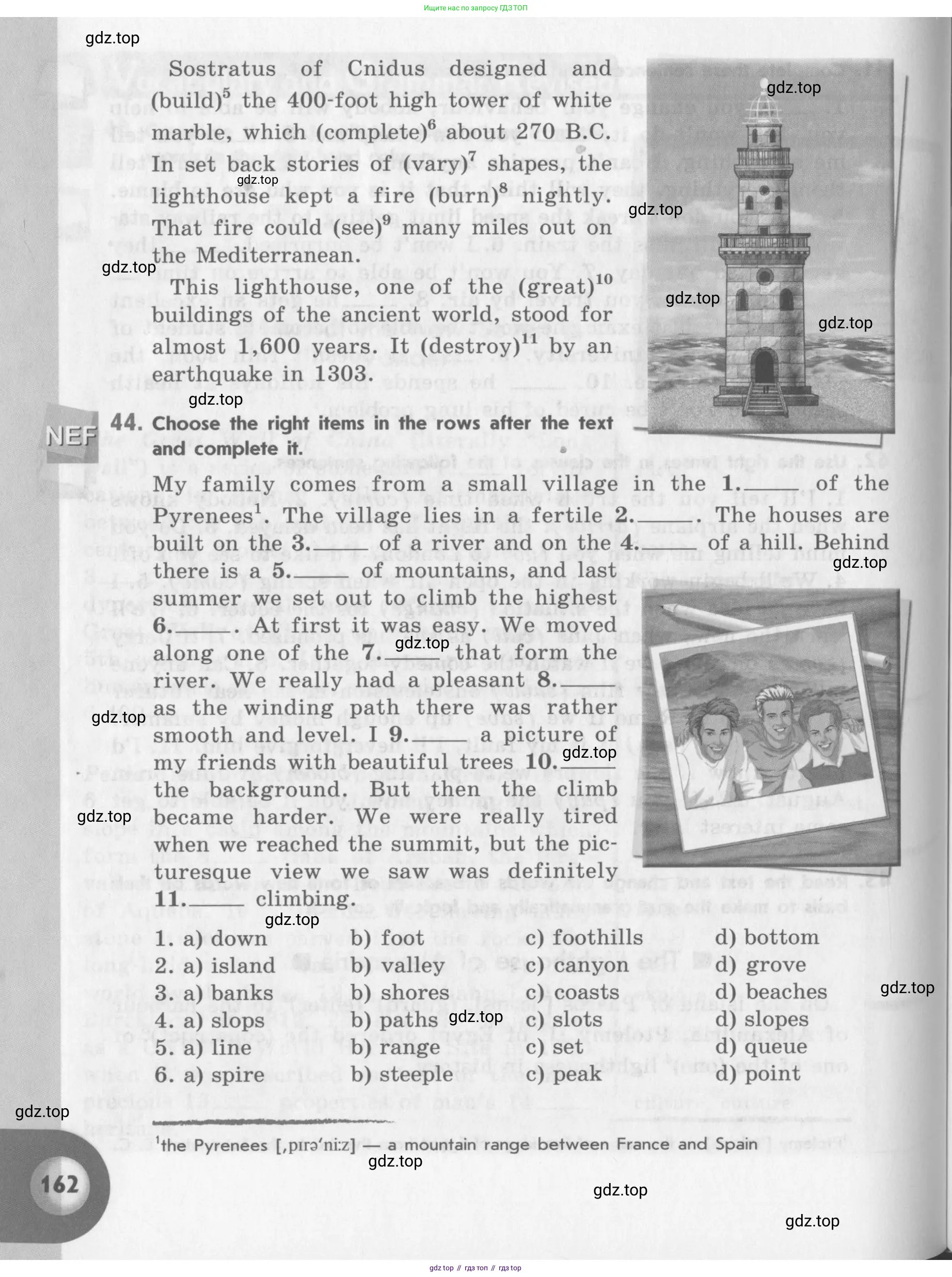 Английский язык (english), 11 класс Учебник (Student's book), авторы: Афанасьева Ольга Васильевна (Afanasyeva Olga), Михеева Ирина Владимировна (Mikheeva Irina), издательство Просвещение, Москва, 2014, белого цвета, страница 162