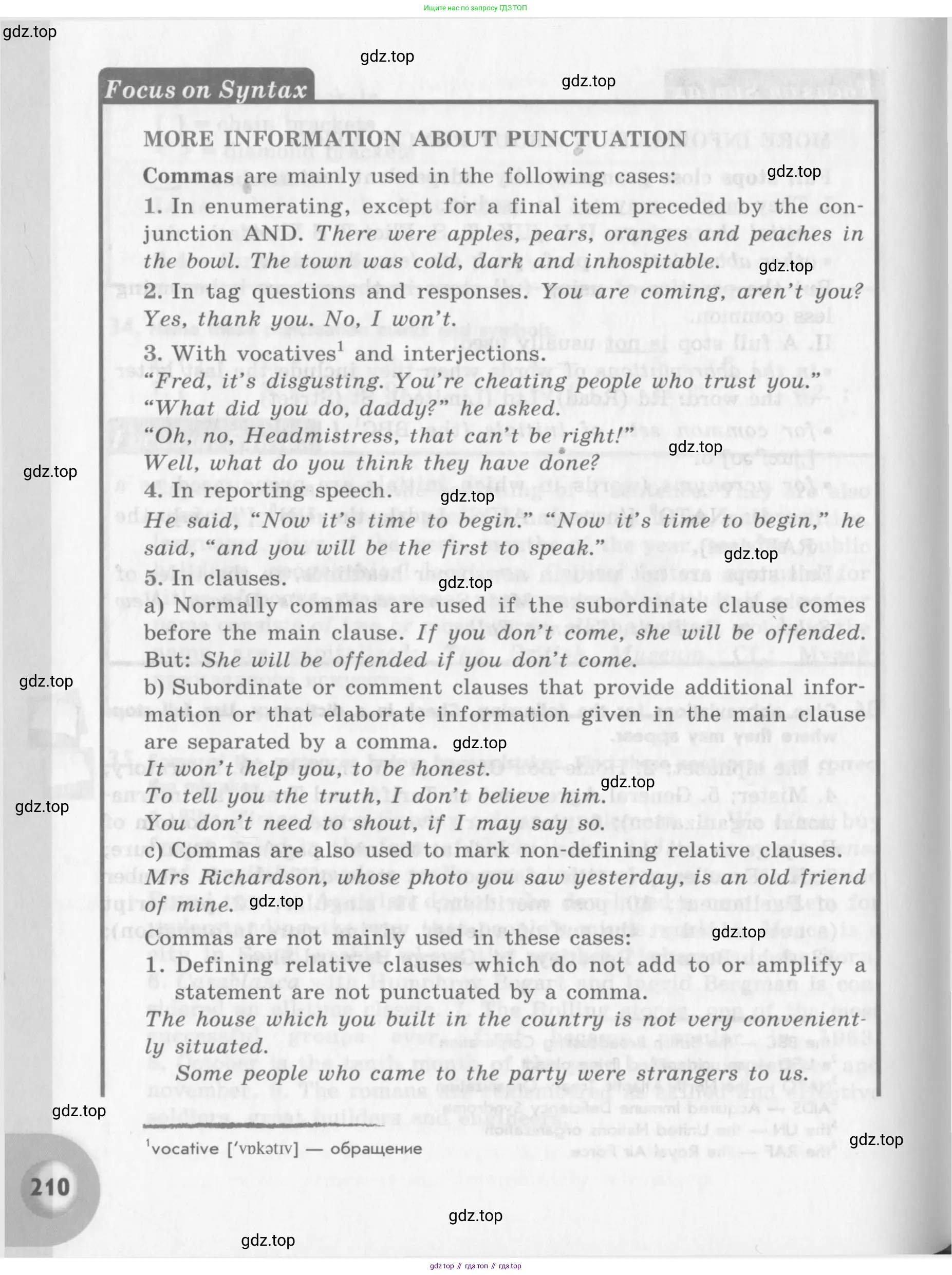Английский язык (english), 11 класс Учебник (Student's book), авторы: Афанасьева Ольга Васильевна (Afanasyeva Olga), Михеева Ирина Владимировна (Mikheeva Irina), издательство Просвещение, Москва, 2014, белого цвета, страница 210