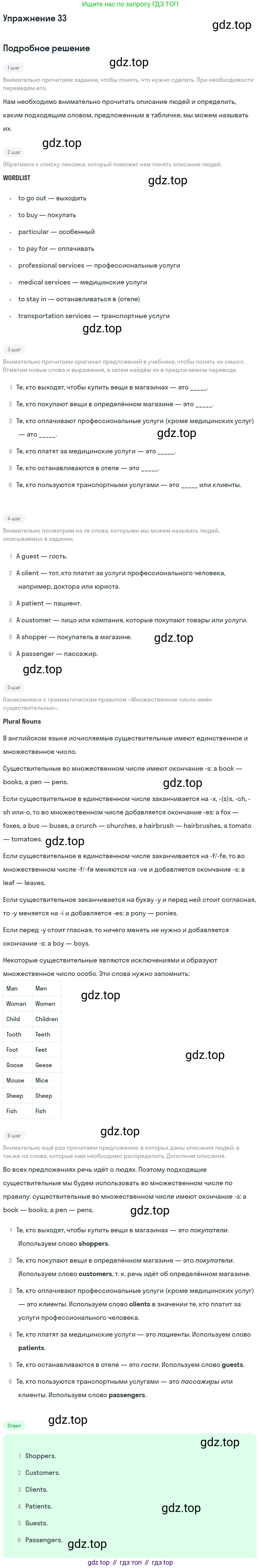Английский язык (english), 11 класс Учебник (Student's book), авторы: Афанасьева Ольга Васильевна (Afanasyeva Olga), Михеева Ирина Владимировна (Mikheeva Irina), издательство Просвещение, Москва, 2014, белого цвета, страница 91, номер 33, Решение