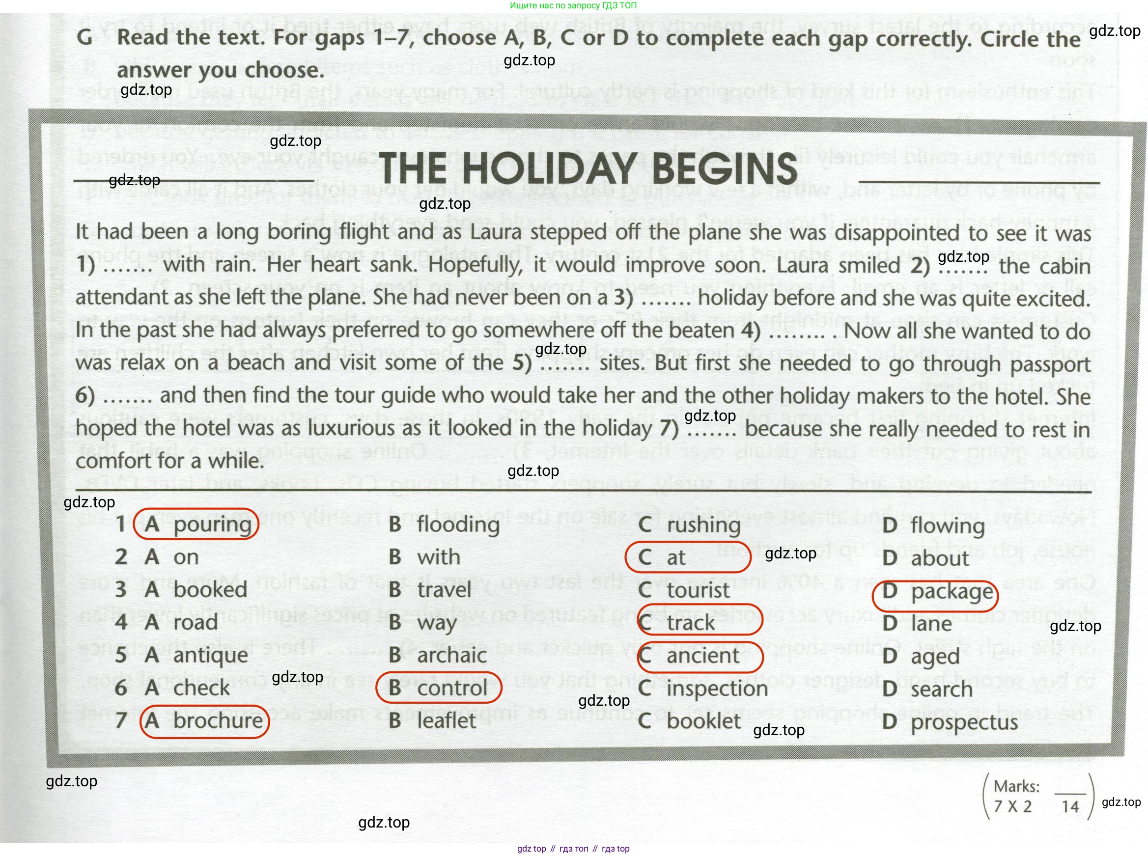 ГДЗ Английский язык (english), 11 класс контрольные задания (test booklet), авторы: Баранова Ксения Михайловна (Baranova Ksenia), Дули Дженни (Dooley Jenny), Копылова Виктория Викторовна (Kopylova Victoria), Мильруд Радислав Петрович (Millrood Radislav), Эванс Вирджиния (Evans Virginia), издательство Просвещение, Москва, 2019, серого цвета, страница 31, Решение 2