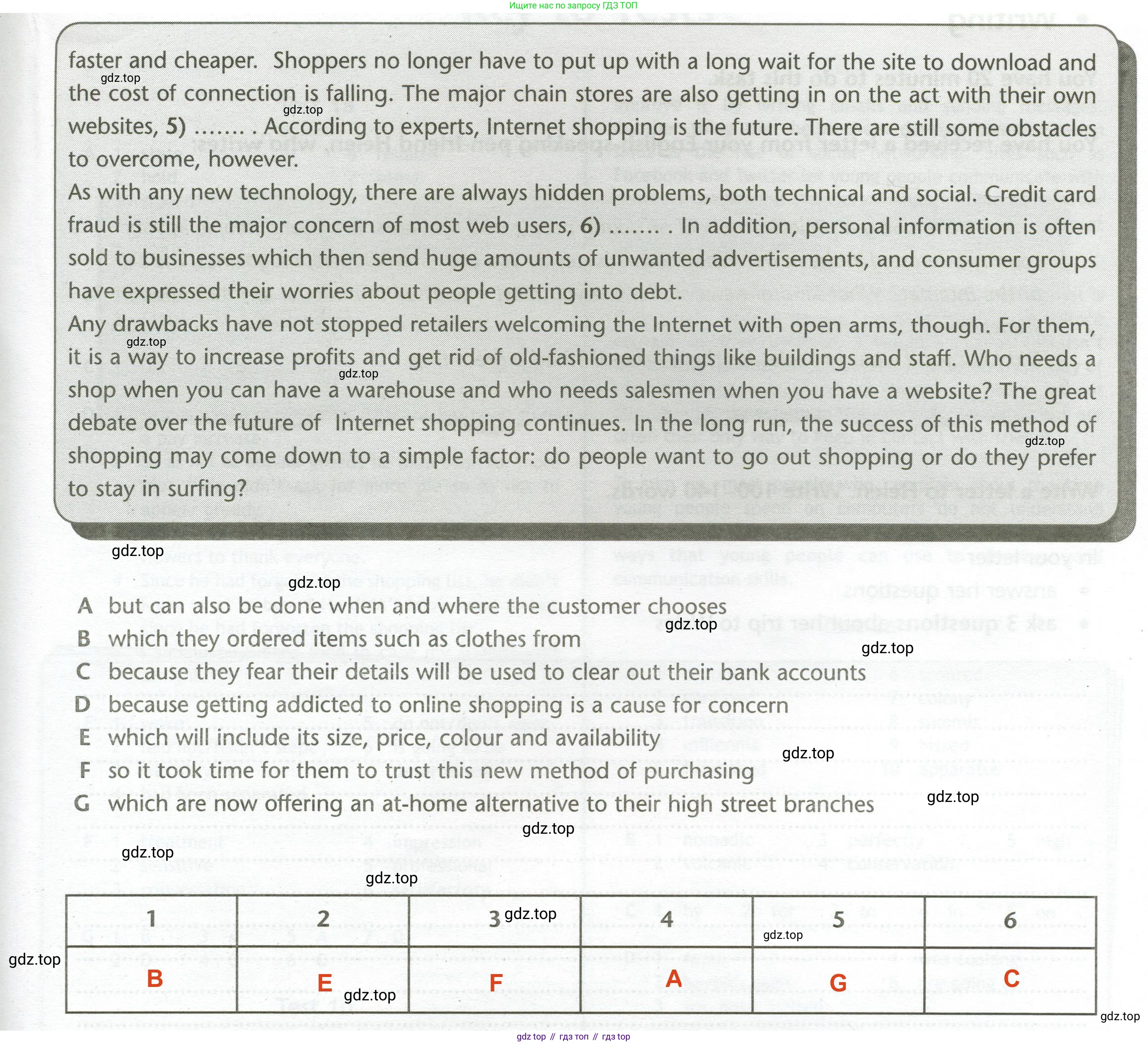 ГДЗ Английский язык (english), 11 класс контрольные задания (test booklet), авторы: Баранова Ксения Михайловна (Baranova Ksenia), Дули Дженни (Dooley Jenny), Копылова Виктория Викторовна (Kopylova Victoria), Мильруд Радислав Петрович (Millrood Radislav), Эванс Вирджиния (Evans Virginia), издательство Просвещение, Москва, 2019, серого цвета, страница 32, Решение 2