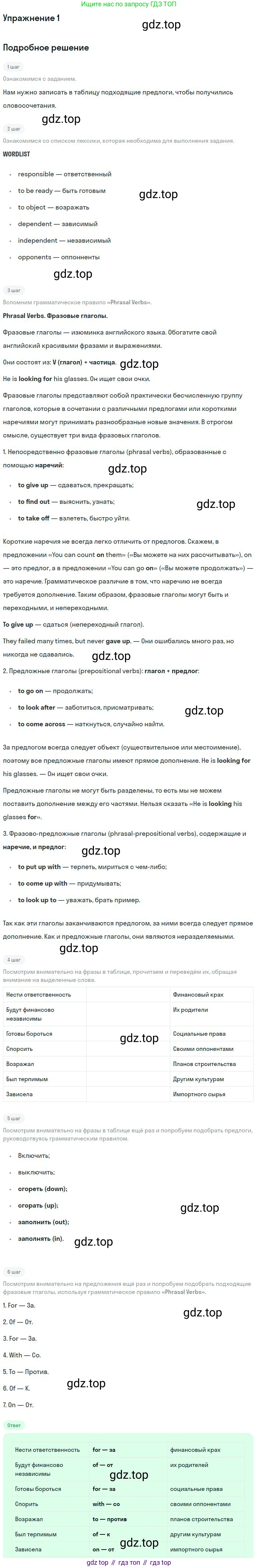 ГДЗ Английский язык (english), 11 класс рабочая тетрадь с контрольными работами (workbook + tests), авторы: Биболетова Мерем Забатовна, Бабушис Елена Евгеньевна, Снежко Надежда Дмитриевна, издательство Просвещение, Москва, 2017, жёлтого цвета, страница 16, номер 1, Решение