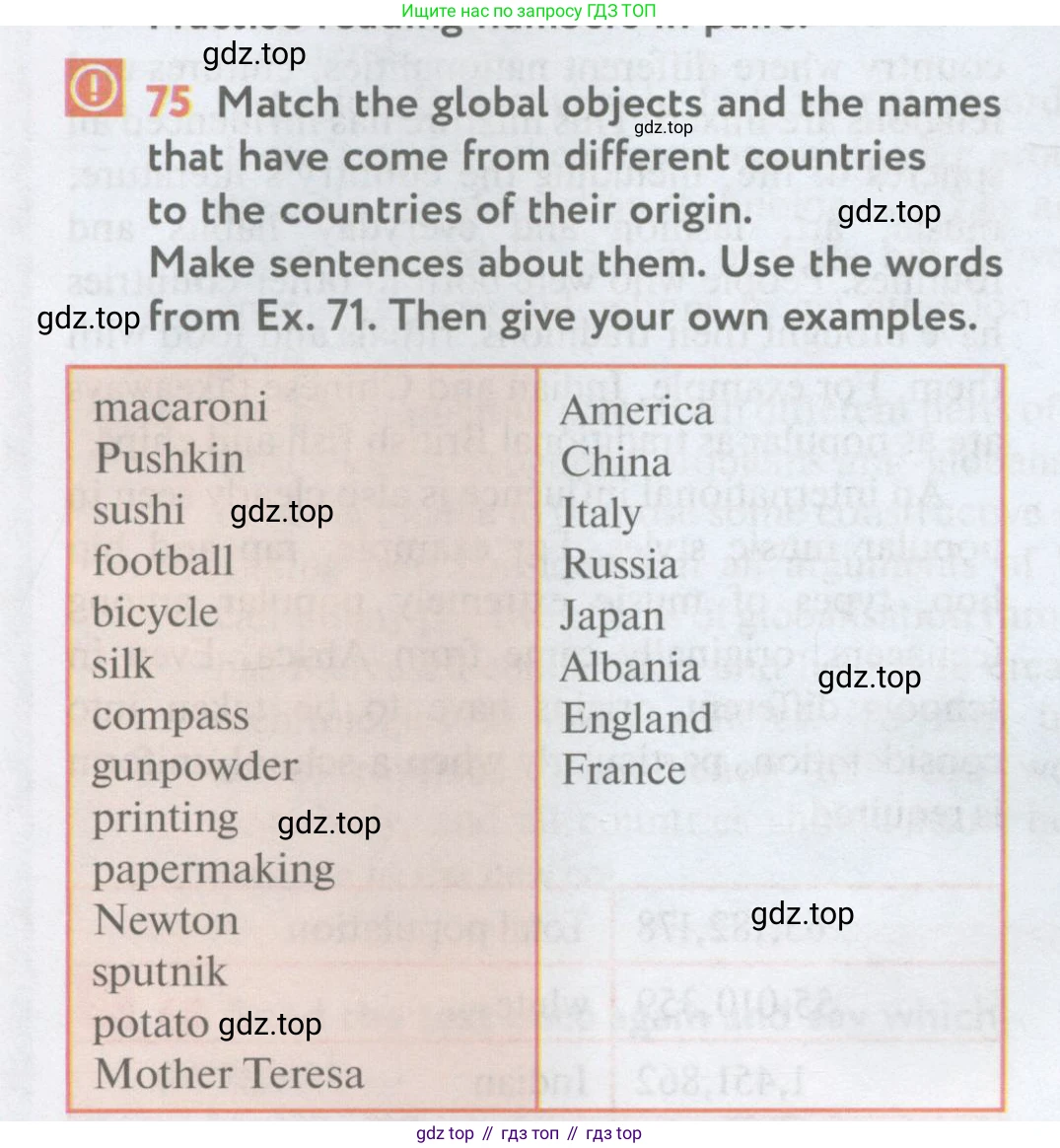 Английский язык (english), 11 класс Учебник (Student's book), авторы: Биболетова Мерем Забатовна, Бабушис Елена Евгеньевна, Снежко Надежда Дмитриевна, издательство Просвещение, Москва, 2017, жёлтого цвета, страница 28, номер 75, Условие