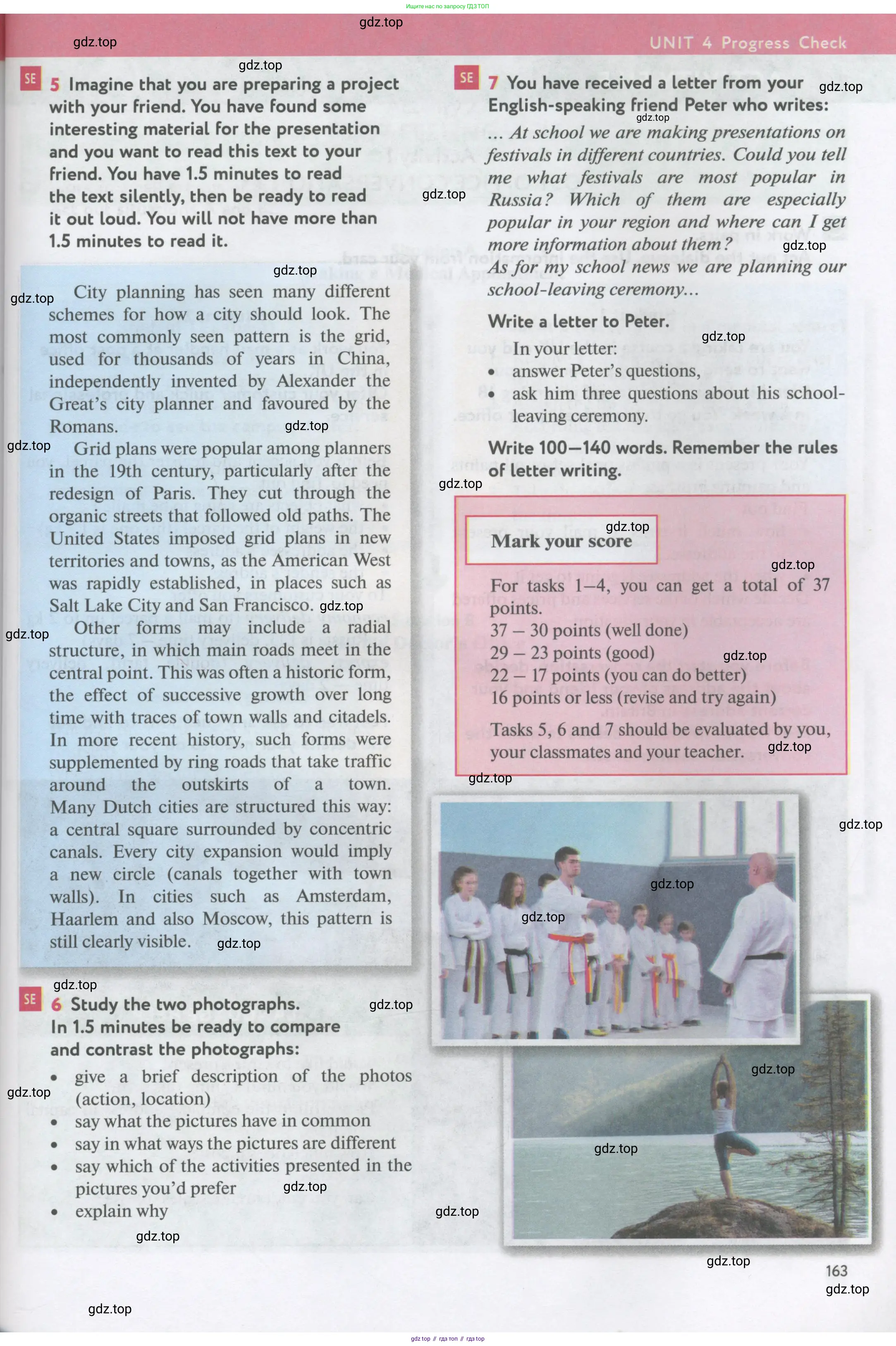 Английский язык (english), 11 класс Учебник (Student's book), авторы: Биболетова Мерем Забатовна, Бабушис Елена Евгеньевна, Снежко Надежда Дмитриевна, издательство Просвещение, Москва, 2017, жёлтого цвета, страница 163