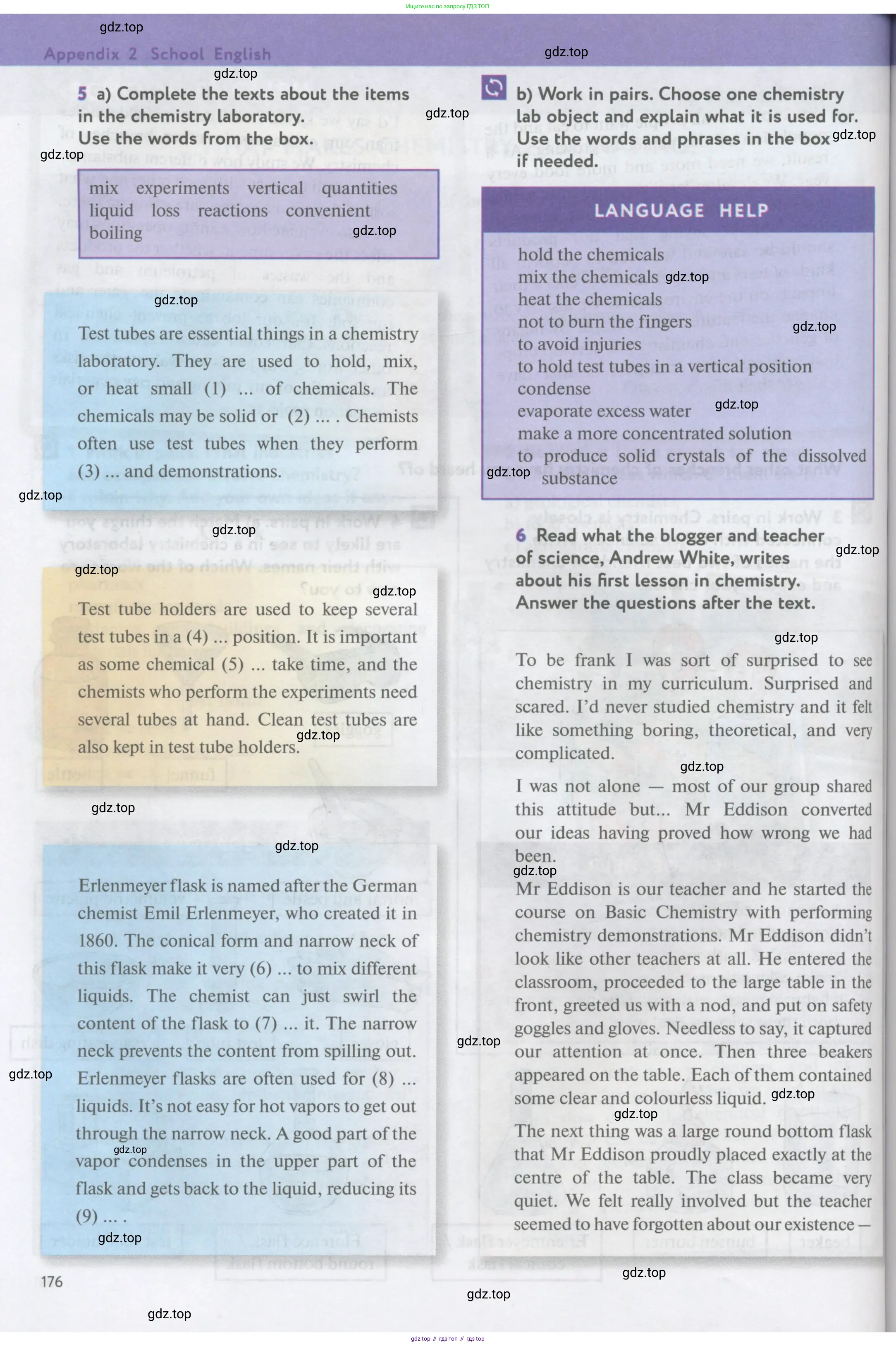 Английский язык (english), 11 класс Учебник (Student's book), авторы: Биболетова Мерем Забатовна, Бабушис Елена Евгеньевна, Снежко Надежда Дмитриевна, издательство Просвещение, Москва, 2017, жёлтого цвета, страница 176