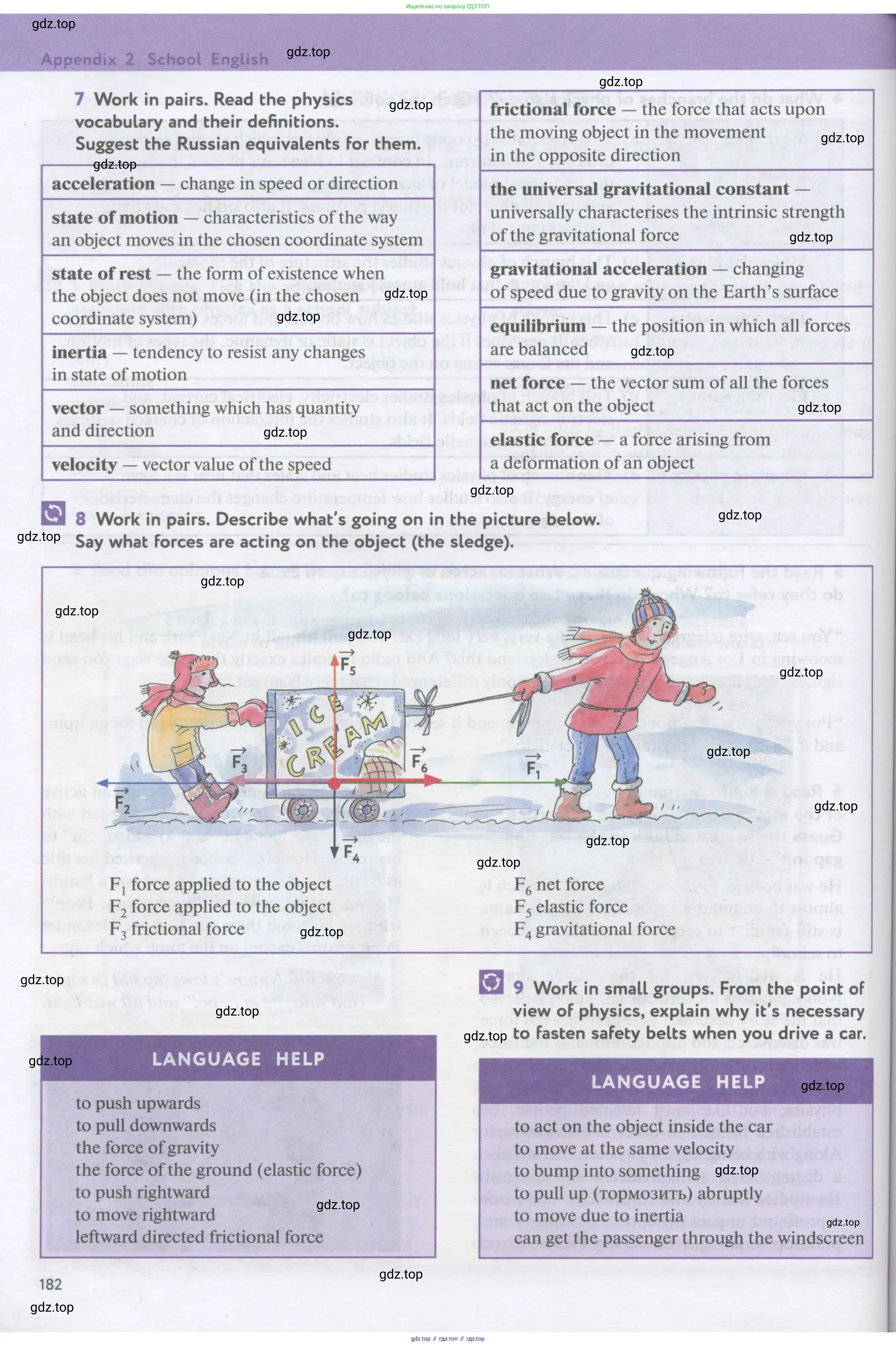 Английский язык (english), 11 класс Учебник (Student's book), авторы: Биболетова Мерем Забатовна, Бабушис Елена Евгеньевна, Снежко Надежда Дмитриевна, издательство Просвещение, Москва, 2017, жёлтого цвета, страница 182