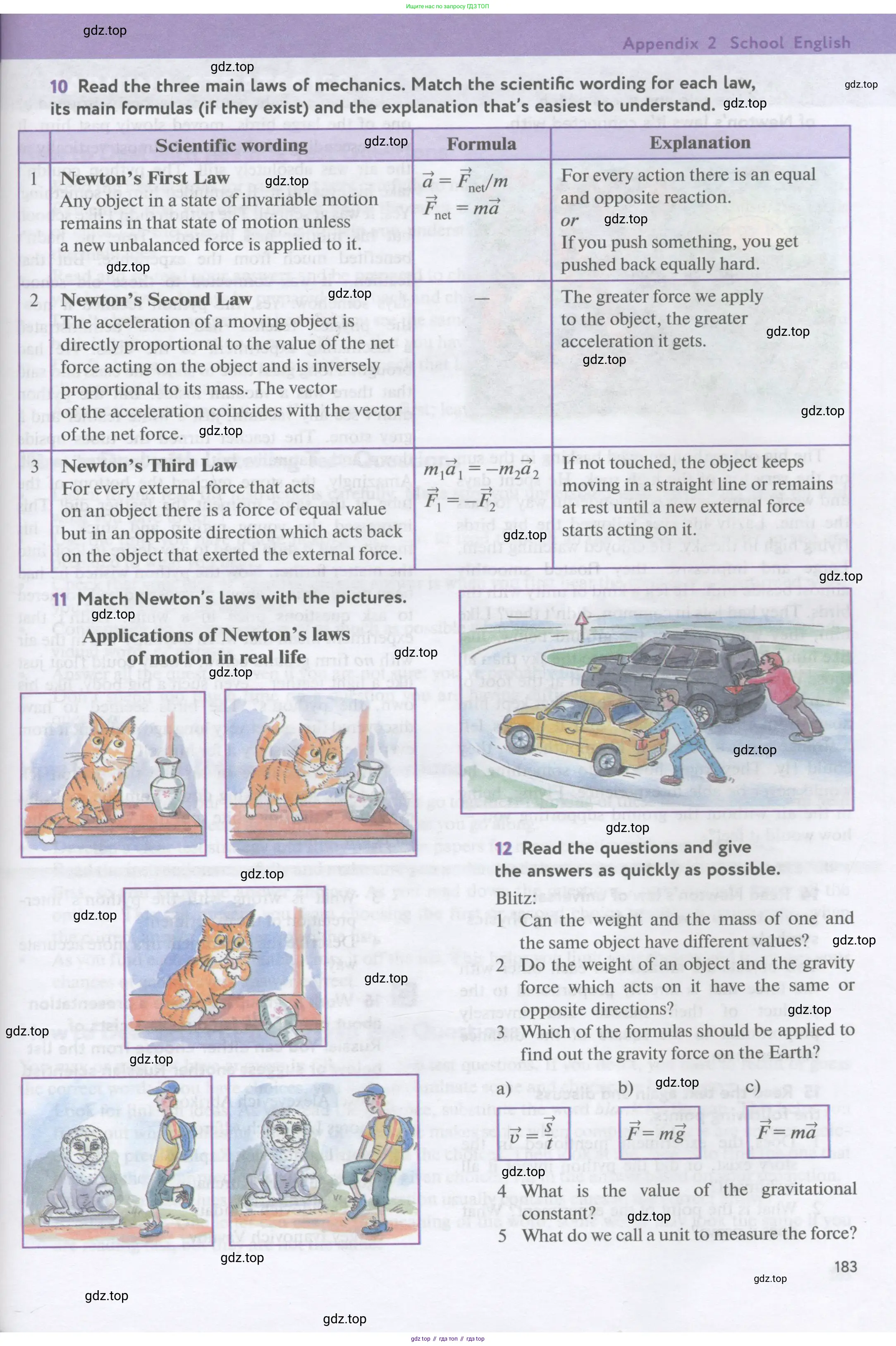Английский язык (english), 11 класс Учебник (Student's book), авторы: Биболетова Мерем Забатовна, Бабушис Елена Евгеньевна, Снежко Надежда Дмитриевна, издательство Просвещение, Москва, 2017, жёлтого цвета, страница 183