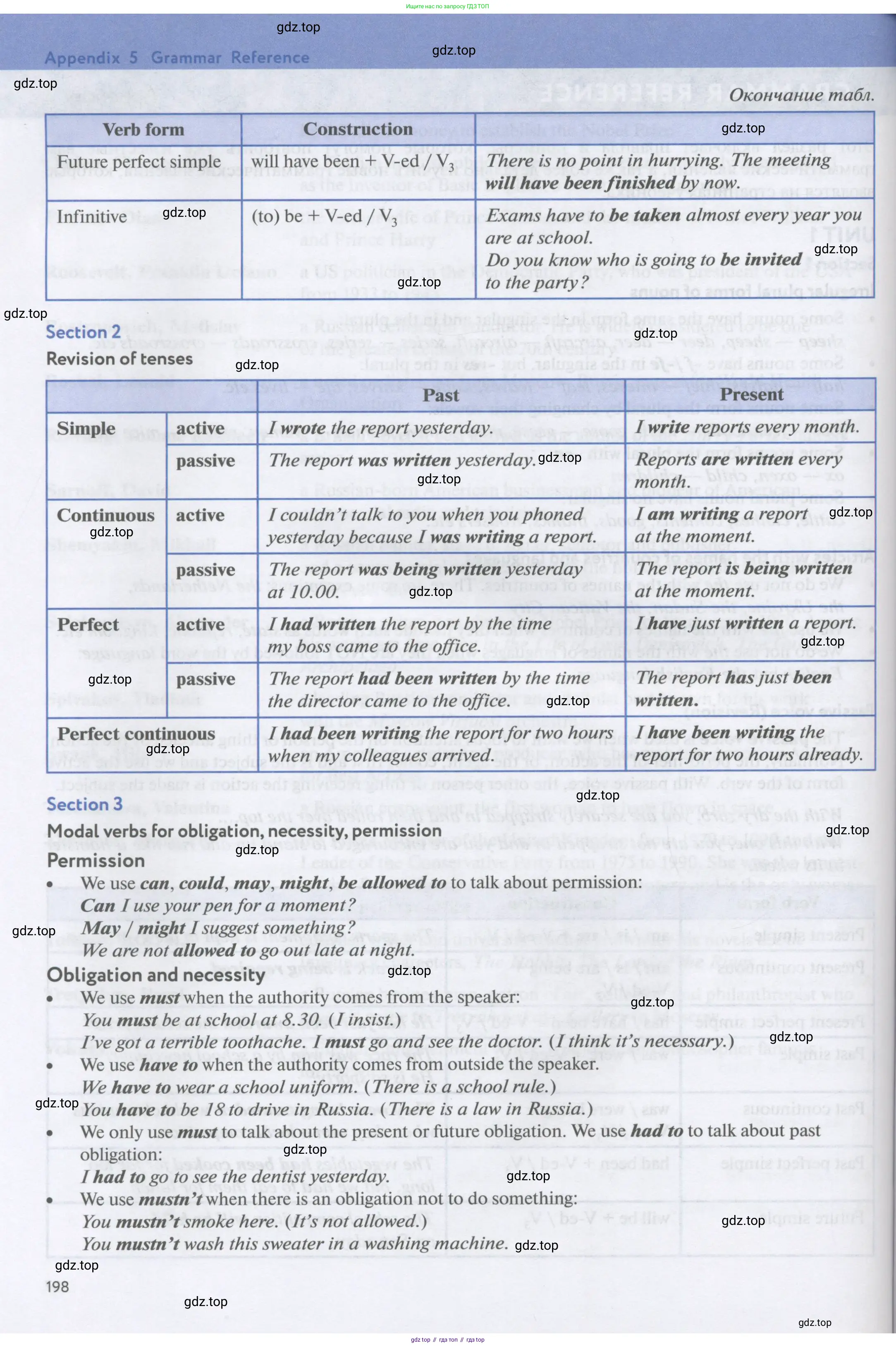 Английский язык (english), 11 класс Учебник (Student's book), авторы: Биболетова Мерем Забатовна, Бабушис Елена Евгеньевна, Снежко Надежда Дмитриевна, издательство Просвещение, Москва, 2017, жёлтого цвета, страница 198