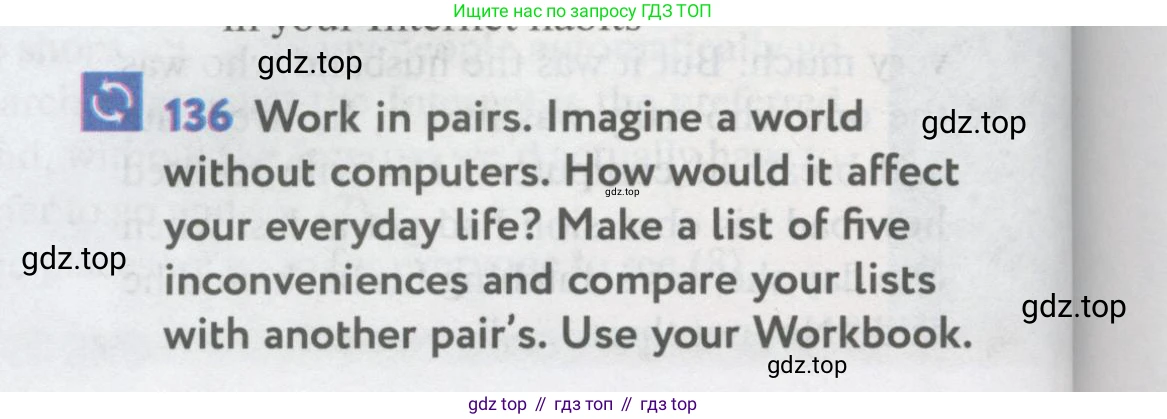 Английский язык (english), 11 класс Учебник (Student's book), авторы: Биболетова Мерем Забатовна, Бабушис Елена Евгеньевна, Снежко Надежда Дмитриевна, издательство Просвещение, Москва, 2017, жёлтого цвета, страница 124, номер 136, Условие