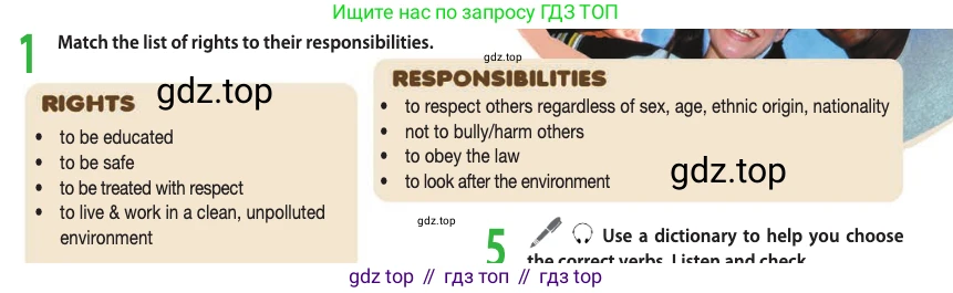 ГДЗ Английский язык (english), 11 класс Учебник (Student's book), авторы: Афанасьева Ольга Васильевна (Afanasyeva Olga), Дули Дженни (Dooley Jenny), Михеева Ирина Владимировна (Mikheeva Irina), Оби Боб (Obee Bob), Эванс Вирджиния (Evans Virginia), издательство Просвещение, Москва, 2019, страница 48, номер 1, Условие