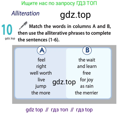 ГДЗ Английский язык (english), 11 класс Учебник (Student's book), авторы: Афанасьева Ольга Васильевна (Afanasyeva Olga), Дули Дженни (Dooley Jenny), Михеева Ирина Владимировна (Mikheeva Irina), Оби Боб (Obee Bob), Эванс Вирджиния (Evans Virginia), издательство Просвещение, Москва, 2019, страница 74, номер 10, Условие