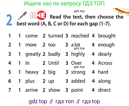 ГДЗ Английский язык (english), 11 класс Учебник (Student's book), авторы: Афанасьева Ольга Васильевна (Afanasyeva Olga), Дули Дженни (Dooley Jenny), Михеева Ирина Владимировна (Mikheeva Irina), Оби Боб (Obee Bob), Эванс Вирджиния (Evans Virginia), издательство Просвещение, Москва, 2019, страница 78, номер 2, Условие