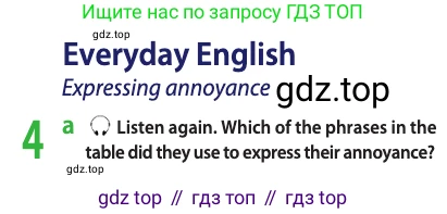 ГДЗ Английский язык (english), 11 класс Учебник (Student's book), авторы: Афанасьева Ольга Васильевна (Afanasyeva Olga), Дули Дженни (Dooley Jenny), Михеева Ирина Владимировна (Mikheeva Irina), Оби Боб (Obee Bob), Эванс Вирджиния (Evans Virginia), издательство Просвещение, Москва, 2019, страница 86, номер 4, Условие