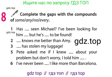 ГДЗ Английский язык (english), 11 класс Учебник (Student's book), авторы: Афанасьева Ольга Васильевна (Afanasyeva Olga), Дули Дженни (Dooley Jenny), Михеева Ирина Владимировна (Mikheeva Irina), Оби Боб (Obee Bob), Эванс Вирджиния (Evans Virginia), издательство Просвещение, Москва, 2019, страница 143, номер 8, Условие