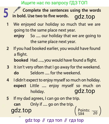 ГДЗ Английский язык (english), 11 класс Учебник (Student's book), авторы: Афанасьева Ольга Васильевна (Afanasyeva Olga), Дули Дженни (Dooley Jenny), Михеева Ирина Владимировна (Mikheeva Irina), Оби Боб (Obee Bob), Эванс Вирджиния (Evans Virginia), издательство Просвещение, Москва, 2019, страница 154, номер 5, Условие