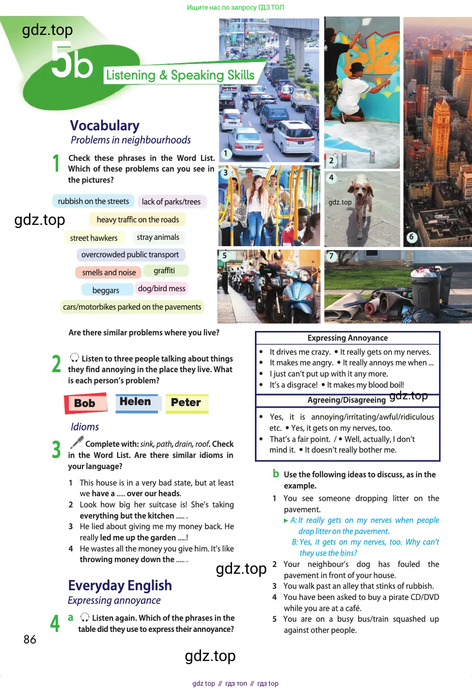 Английский язык (english), 11 класс Учебник (Student's book), авторы: Афанасьева Ольга Васильевна (Afanasyeva Olga), Дули Дженни (Dooley Jenny), Михеева Ирина Владимировна (Mikheeva Irina), Оби Боб (Obee Bob), Эванс Вирджиния (Evans Virginia), издательство Просвещение, Москва, 2019, страница 86