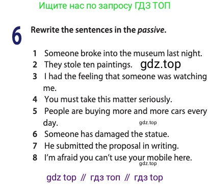 ГДЗ Английский язык (english), 11 класс Учебник (Student's book), авторы: Афанасьева Ольга Васильевна (Afanasyeva Olga), Дули Дженни (Dooley Jenny), Михеева Ирина Владимировна (Mikheeva Irina), Оби Боб (Obee Bob), Эванс Вирджиния (Evans Virginia), издательство Просвещение, Москва, 2019, страница 183, номер 6, Условие