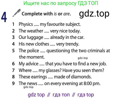 ГДЗ Английский язык (english), 11 класс Учебник (Student's book), авторы: Афанасьева Ольга Васильевна (Afanasyeva Olga), Дули Дженни (Dooley Jenny), Михеева Ирина Владимировна (Mikheeva Irina), Оби Боб (Obee Bob), Эванс Вирджиния (Evans Virginia), издательство Просвещение, Москва, 2019, страница 190, номер 4, Условие