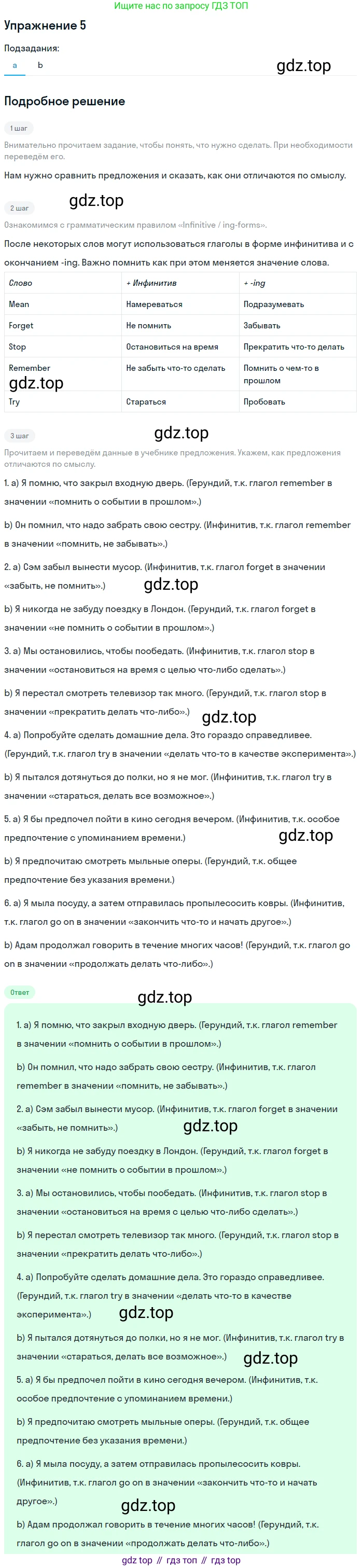 ГДЗ Английский язык (english), 11 класс Учебник (Student's book), авторы: Афанасьева Ольга Васильевна (Afanasyeva Olga), Дули Дженни (Dooley Jenny), Михеева Ирина Владимировна (Mikheeva Irina), Оби Боб (Obee Bob), Эванс Вирджиния (Evans Virginia), издательство Просвещение, Москва, 2019, страница 51, номер 5, Решение 2
