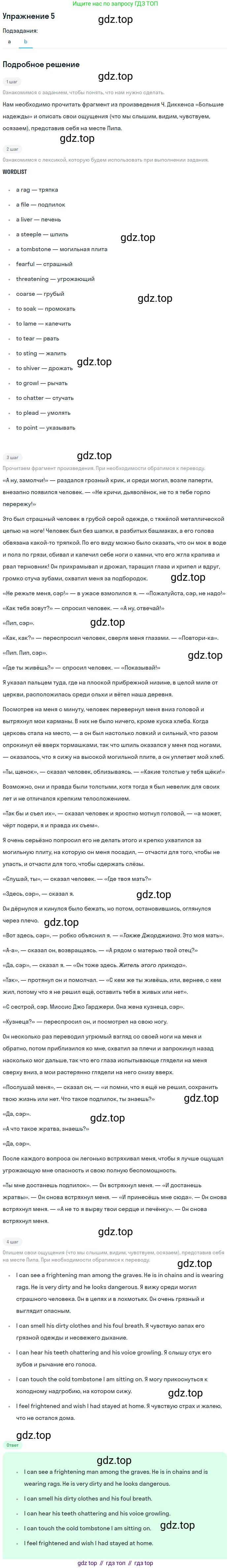 ГДЗ Английский язык (english), 11 класс Учебник (Student's book), авторы: Афанасьева Ольга Васильевна (Afanasyeva Olga), Дули Дженни (Dooley Jenny), Михеева Ирина Владимировна (Mikheeva Irina), Оби Боб (Obee Bob), Эванс Вирджиния (Evans Virginia), издательство Просвещение, Москва, 2019, страница 53, номер 5, Решение 2 (продолжение 2)
