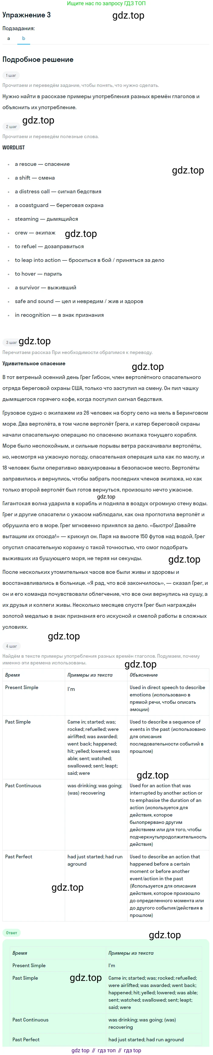 ГДЗ Английский язык (english), 11 класс Учебник (Student's book), авторы: Афанасьева Ольга Васильевна (Afanasyeva Olga), Дули Дженни (Dooley Jenny), Михеева Ирина Владимировна (Mikheeva Irina), Оби Боб (Obee Bob), Эванс Вирджиния (Evans Virginia), издательство Просвещение, Москва, 2019, страница 72, номер 3, Решение 2 (продолжение 2)