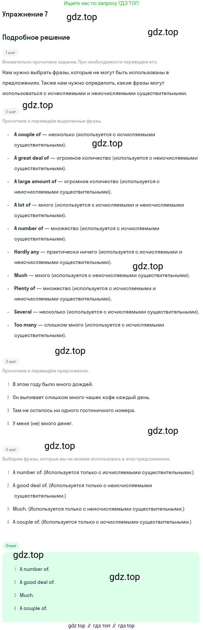 ГДЗ Английский язык (english), 11 класс Учебник (Student's book), авторы: Афанасьева Ольга Васильевна (Afanasyeva Olga), Дули Дженни (Dooley Jenny), Михеева Ирина Владимировна (Mikheeva Irina), Оби Боб (Obee Bob), Эванс Вирджиния (Evans Virginia), издательство Просвещение, Москва, 2019, страница 143, номер 7, Решение 2