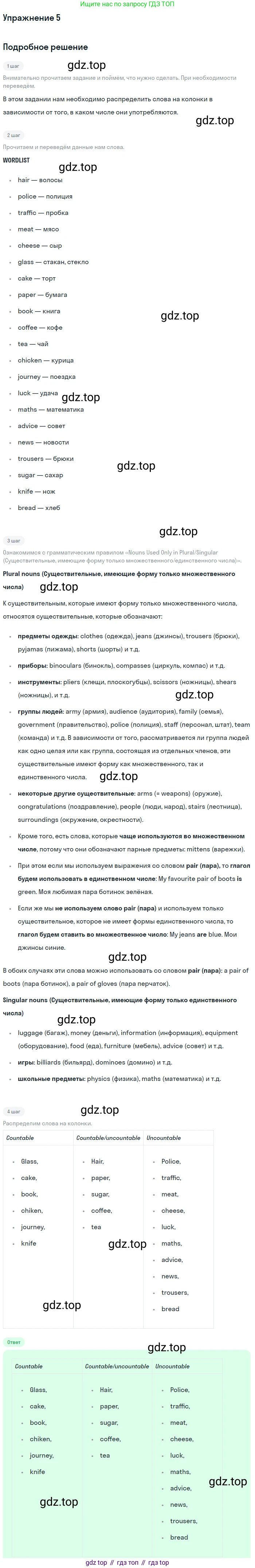 ГДЗ Английский язык (english), 11 класс Учебник (Student's book), авторы: Афанасьева Ольга Васильевна (Afanasyeva Olga), Дули Дженни (Dooley Jenny), Михеева Ирина Владимировна (Mikheeva Irina), Оби Боб (Obee Bob), Эванс Вирджиния (Evans Virginia), издательство Просвещение, Москва, 2019, страница 191, номер 5, Решение 2