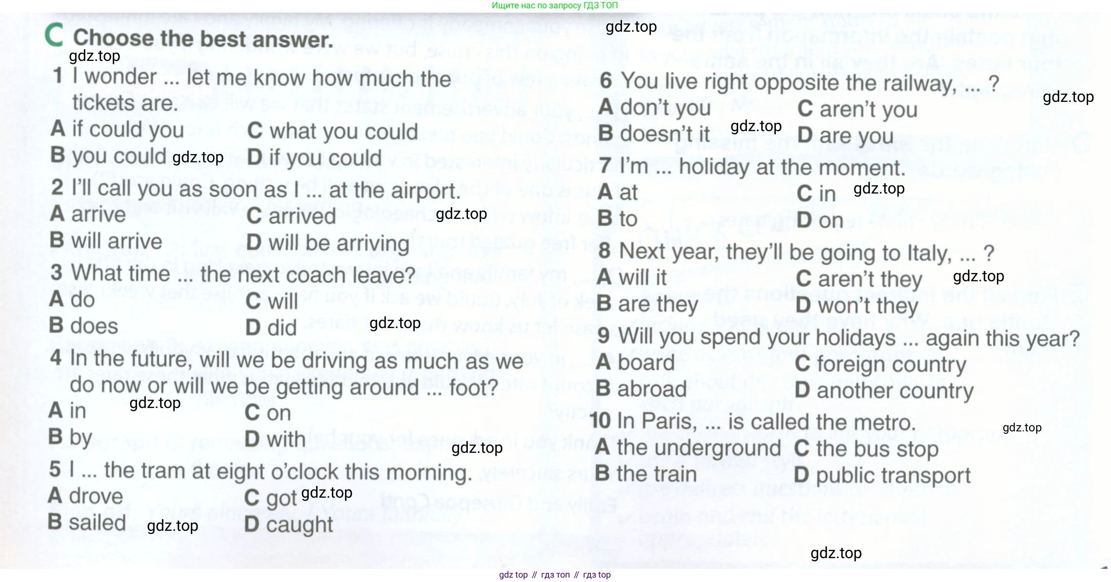 ГДЗ Английский язык (english), 11 класс Учебник (Student's book), авторы: Комарова Юлия Александровна, Ларионова Ирина Владимировна, Араванис Розмари, Кокрейн Стюарт, издательство Русское слово, Москва, 2020, страница 67, номер C, Условие