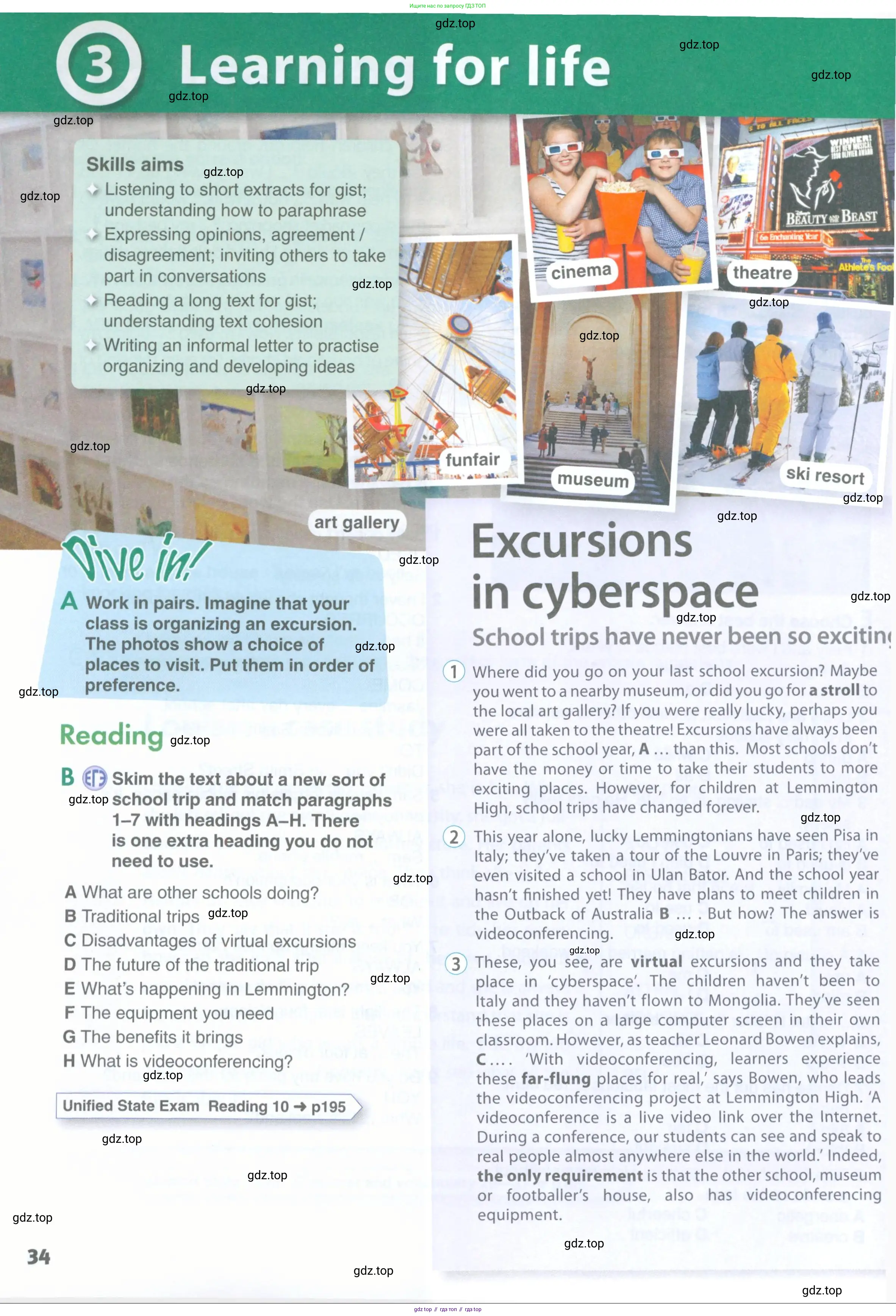 Английский язык (english), 11 класс Учебник (Student's book), авторы: Комарова Юлия Александровна, Ларионова Ирина Владимировна, Араванис Розмари, Кокрейн Стюарт, издательство Русское слово, Москва, 2020, страница 34