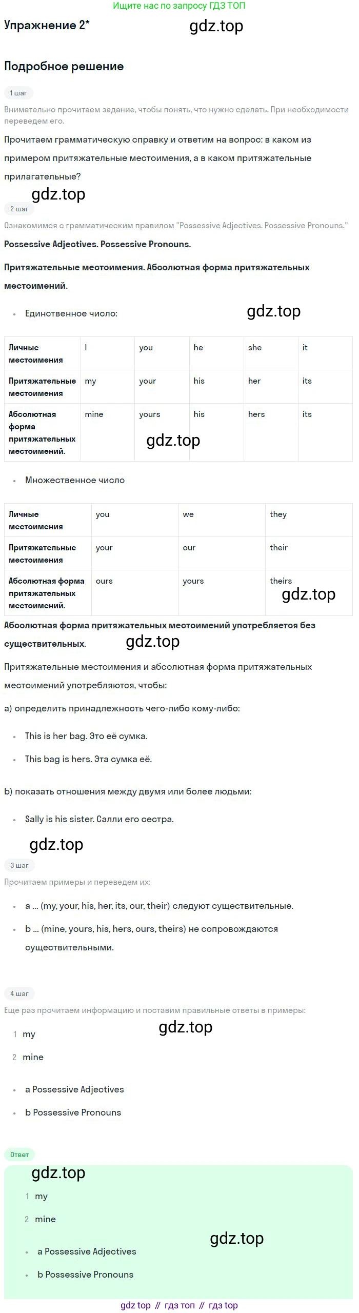 ГДЗ Английский язык (english), 11 класс Учебник (Student's book), авторы: Комарова Юлия Александровна, Ларионова Ирина Владимировна, Араванис Розмари, Кокрейн Стюарт, издательство Русское слово, Москва, 2020, страница 24, Решение (продолжение 2)
