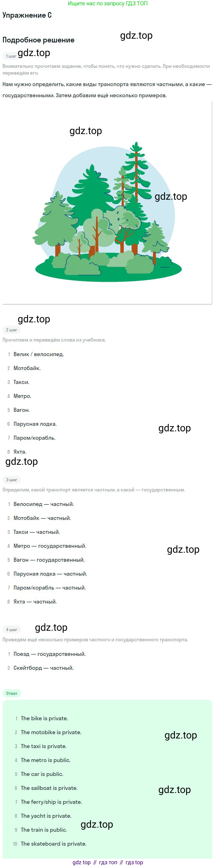 ГДЗ Английский язык (english), 11 класс Учебник (Student's book), авторы: Комарова Юлия Александровна, Ларионова Ирина Владимировна, Араванис Розмари, Кокрейн Стюарт, издательство Русское слово, Москва, 2020, страница 63, номер C, Решение