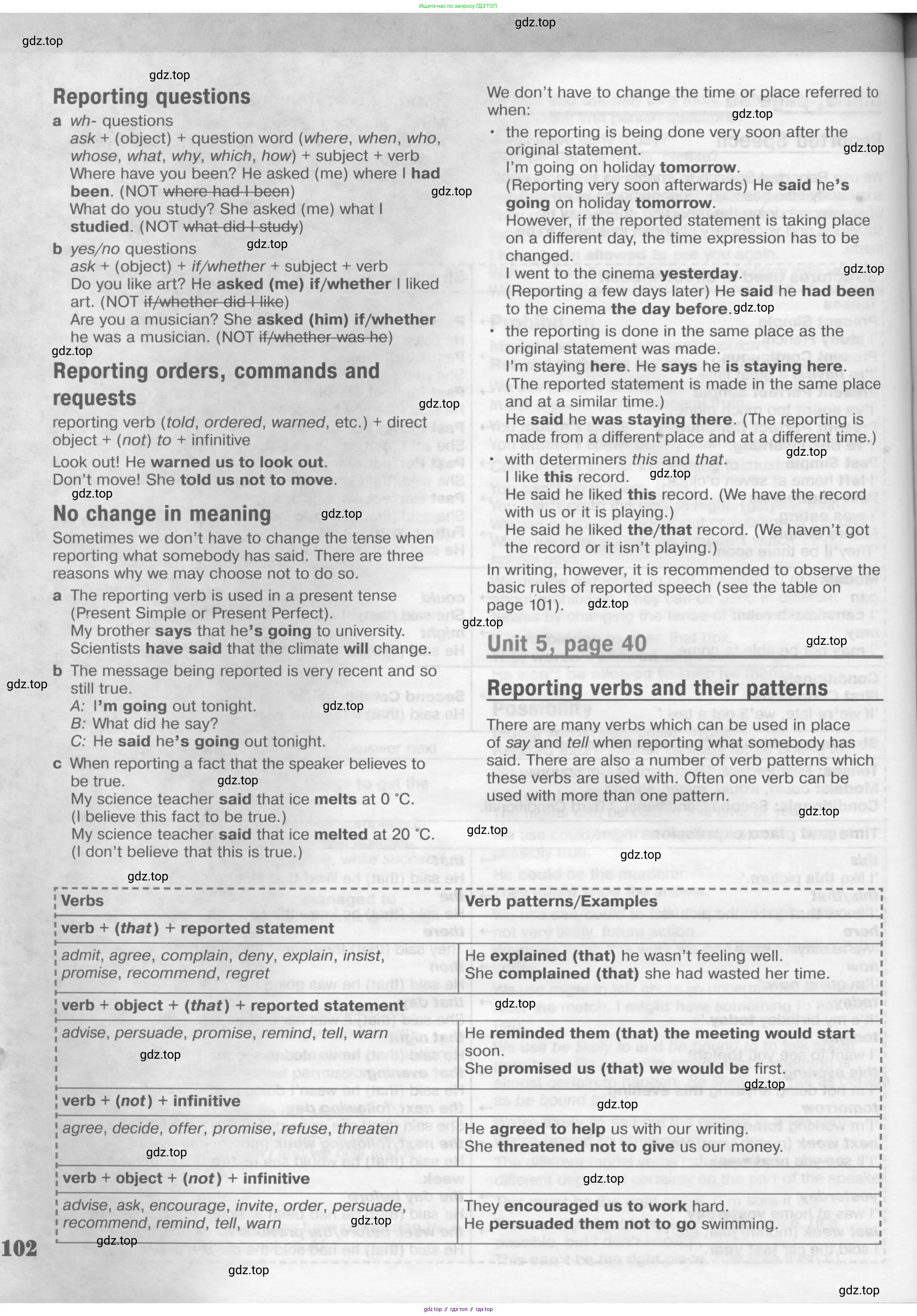 Английский язык (english), 11 класс Рабочая тетрадь (workbook), авторы: Вербицкая Мария Валерьевна (Verbitskaya Maria), Фрикер Род (Fricker Rod), Миндрул Ольга Сергеевна (Mindrul Olga), издательство Просвещение, Москва, 2016, страница 102