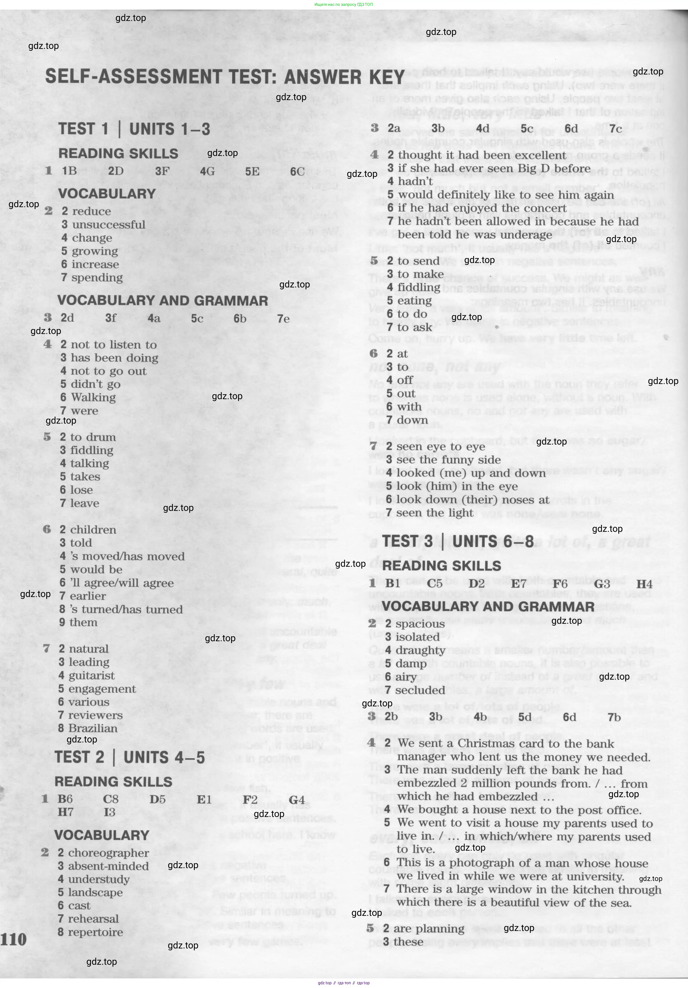 Английский язык (english), 11 класс Рабочая тетрадь (workbook), авторы: Вербицкая Мария Валерьевна (Verbitskaya Maria), Фрикер Род (Fricker Rod), Миндрул Ольга Сергеевна (Mindrul Olga), издательство Просвещение, Москва, 2016, страница 110